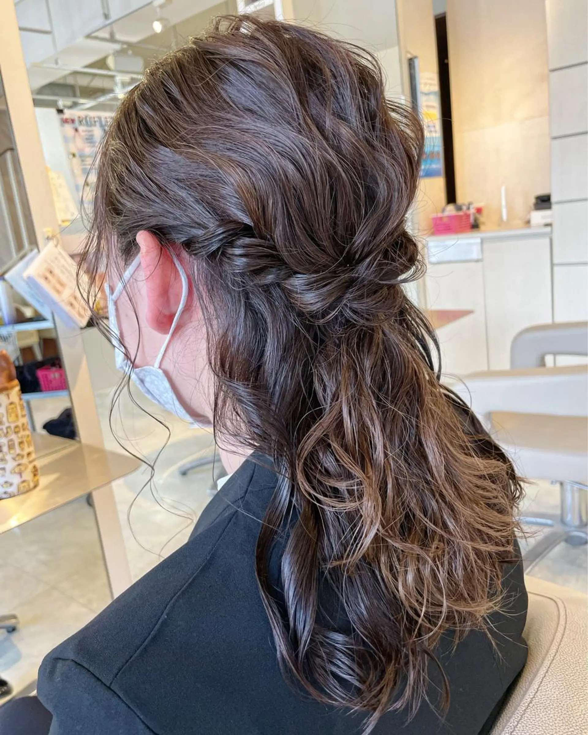 ヘアアレンジ ヘアセット 本田 卓也のヘアスタイル