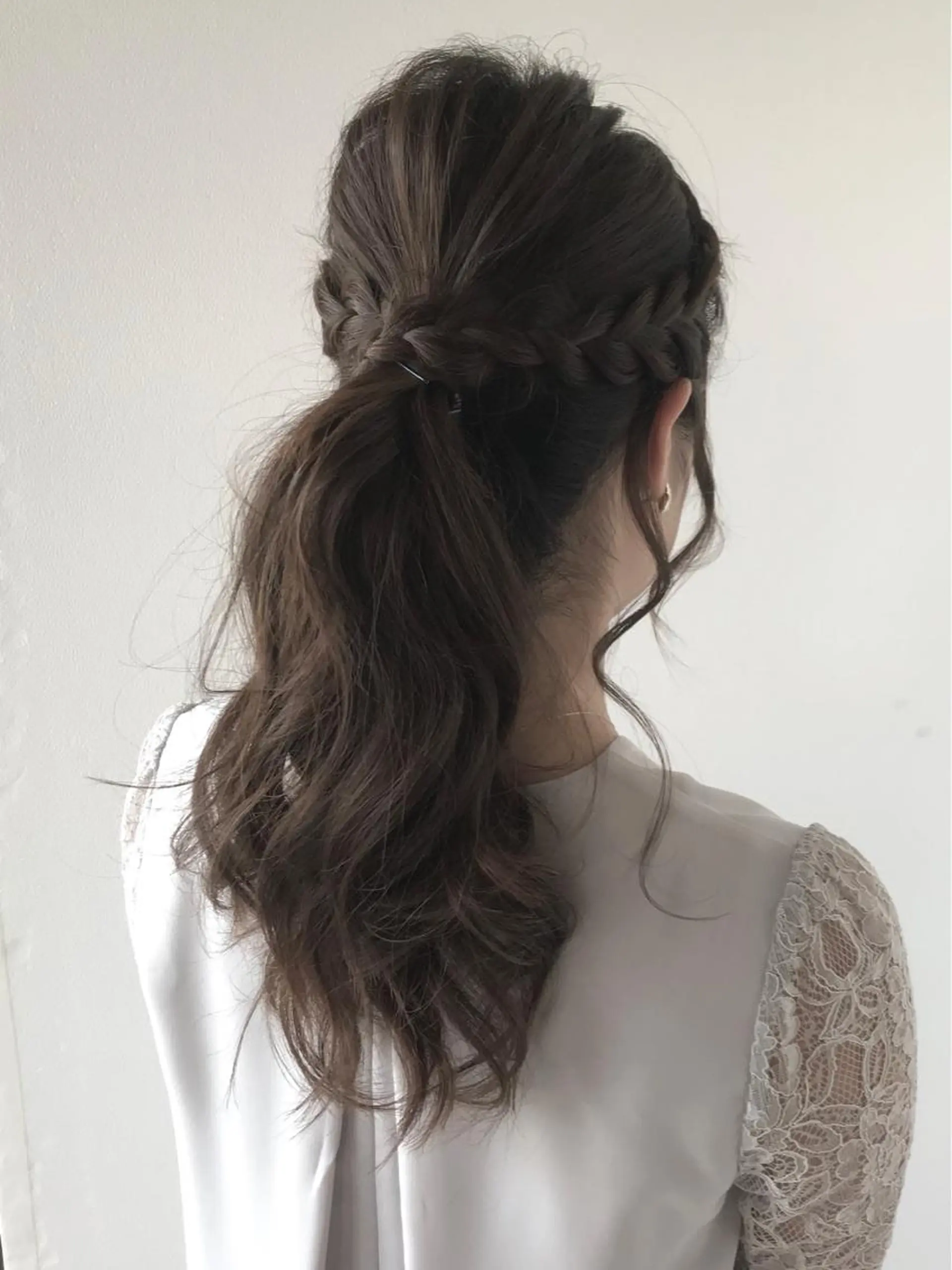 セミロング カラー ヘアアレンジ 透明感カラー イルミナカラー エイジングケア特化 美容師✂️山崎竜二のヘアスタイル