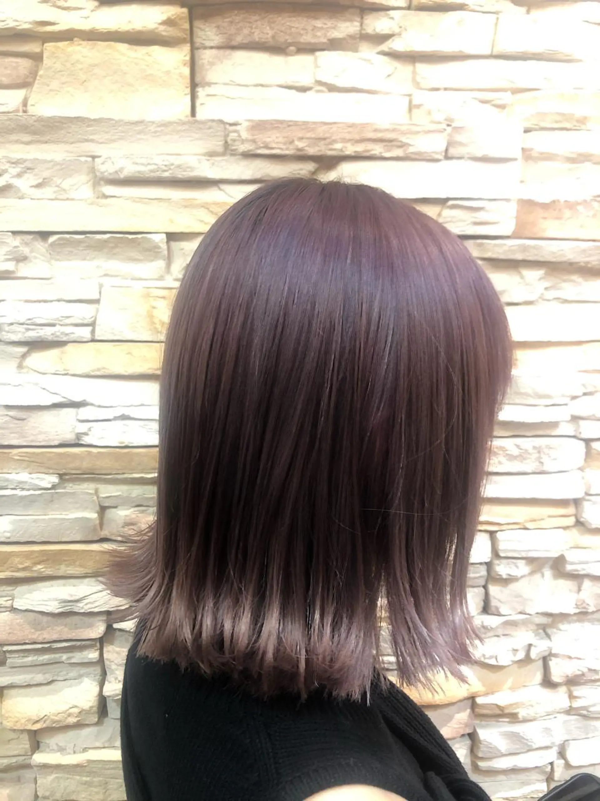 ミディアム 本多 美羽のヘアスタイル