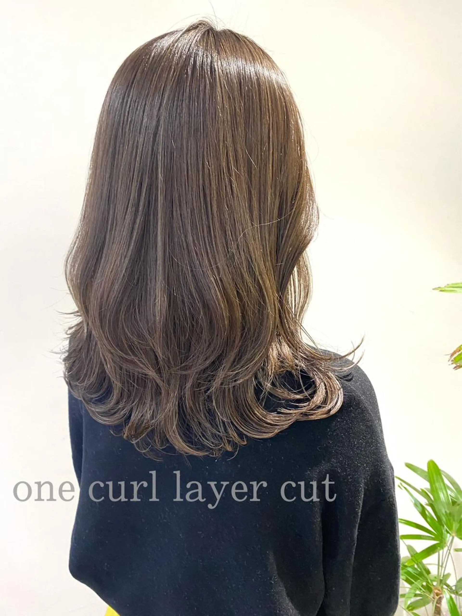 セミロング カラー clomus所属・YUKA艶髪 🌸寛ぎ部屋のヘアスタイル