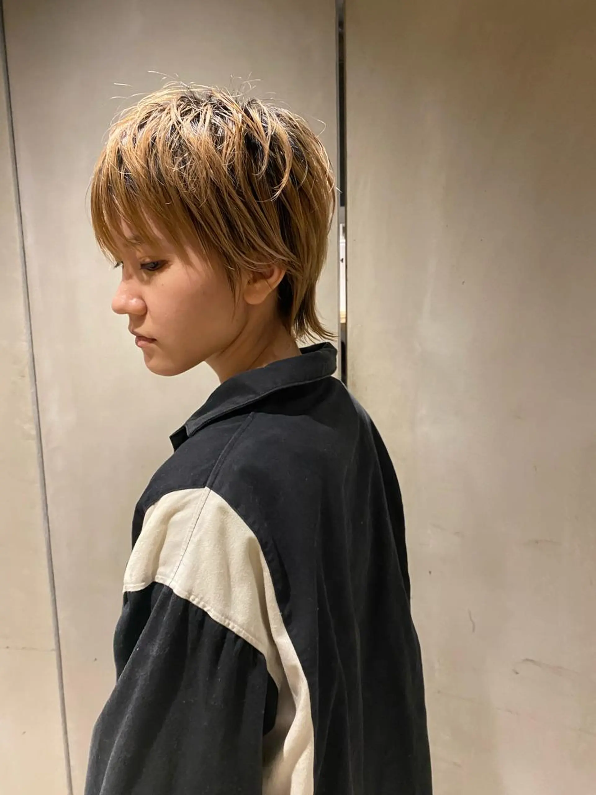 ショート ショートヘア ウルフカット hemm,hemm.所属・ショート・ボブ MIKUのヘアスタイル