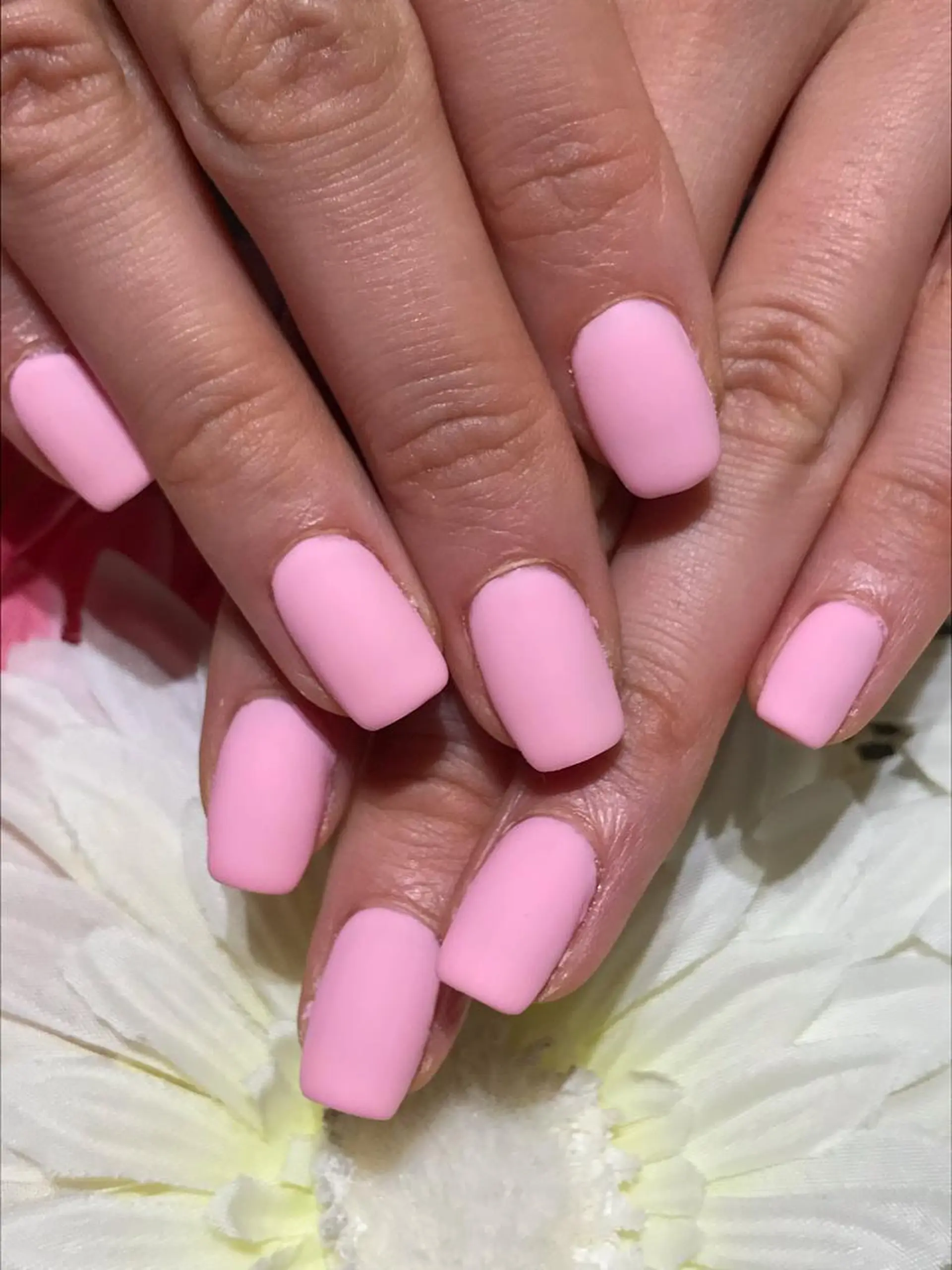 ネイル ジェルネイル マットネイル ワンカラーネイル シンプルネイル YUN 💅のネイルデザイン