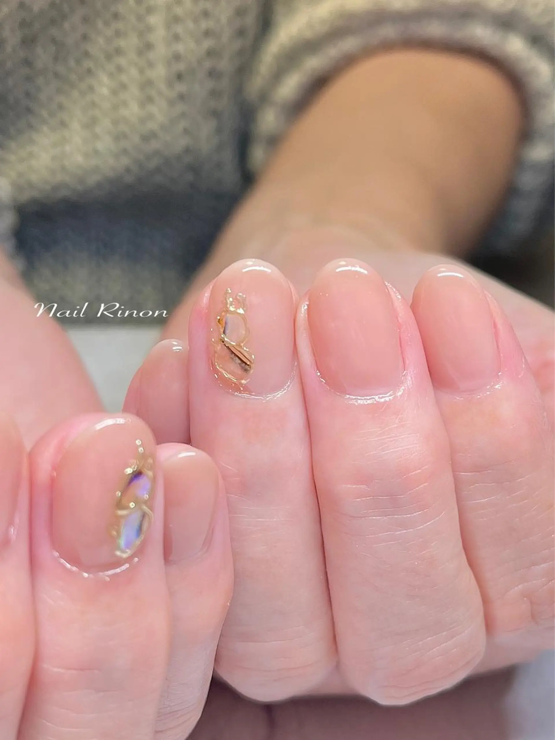 ネイル オフィスネイル ハンドネイル Nail Rinonのネイルデザイン