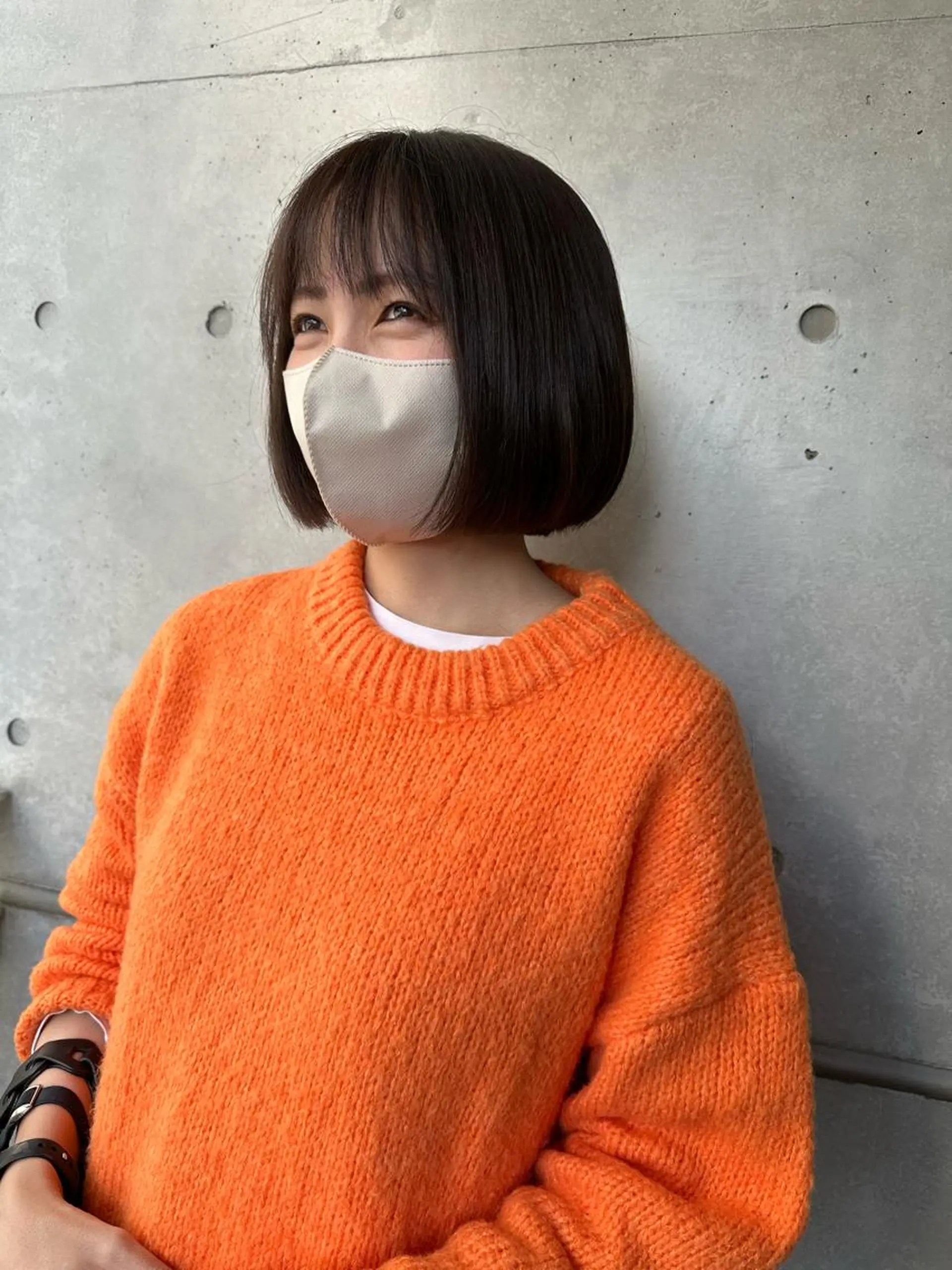 ショート カラー Leverage New York所属・小滝 楓のヘアスタイル