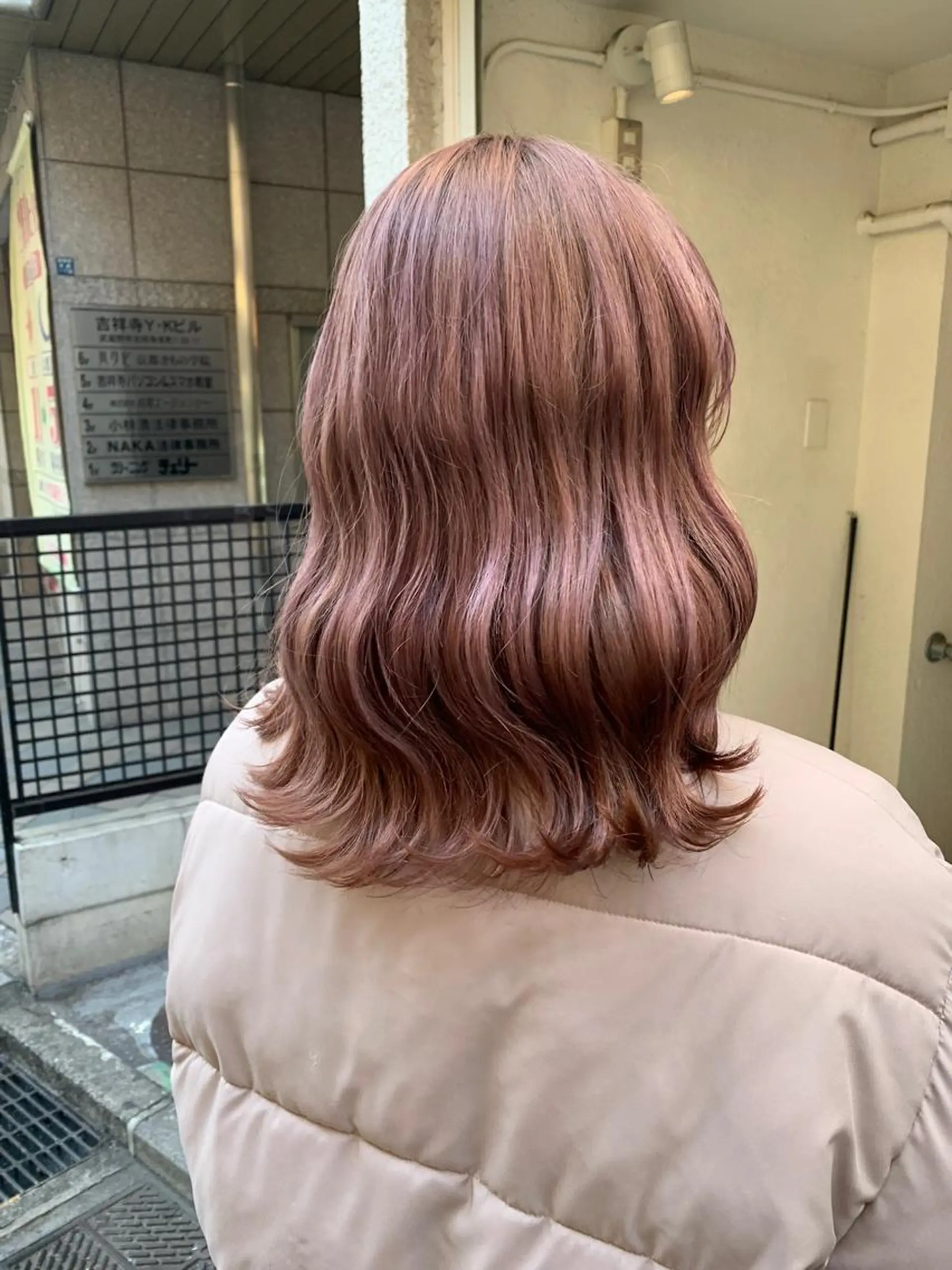 ミディアム カラー ハイライト✖️ 暗髪🤎Nahoのヘアスタイル