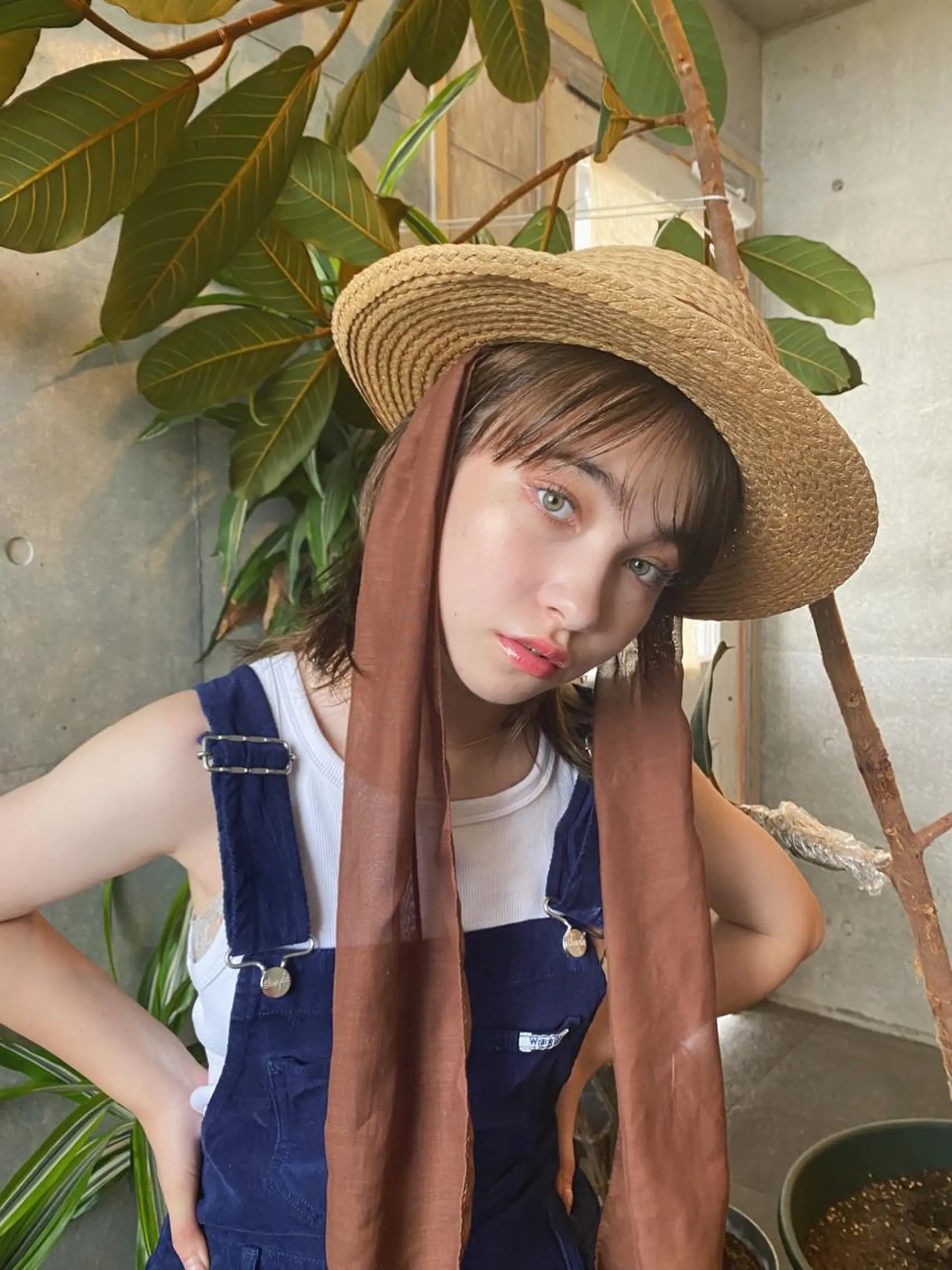 ミディアム カラー パーマ ヘアアレンジ メンズ キッズ ネイル マツエク・マツパ モリモト サナのヘアスタイル