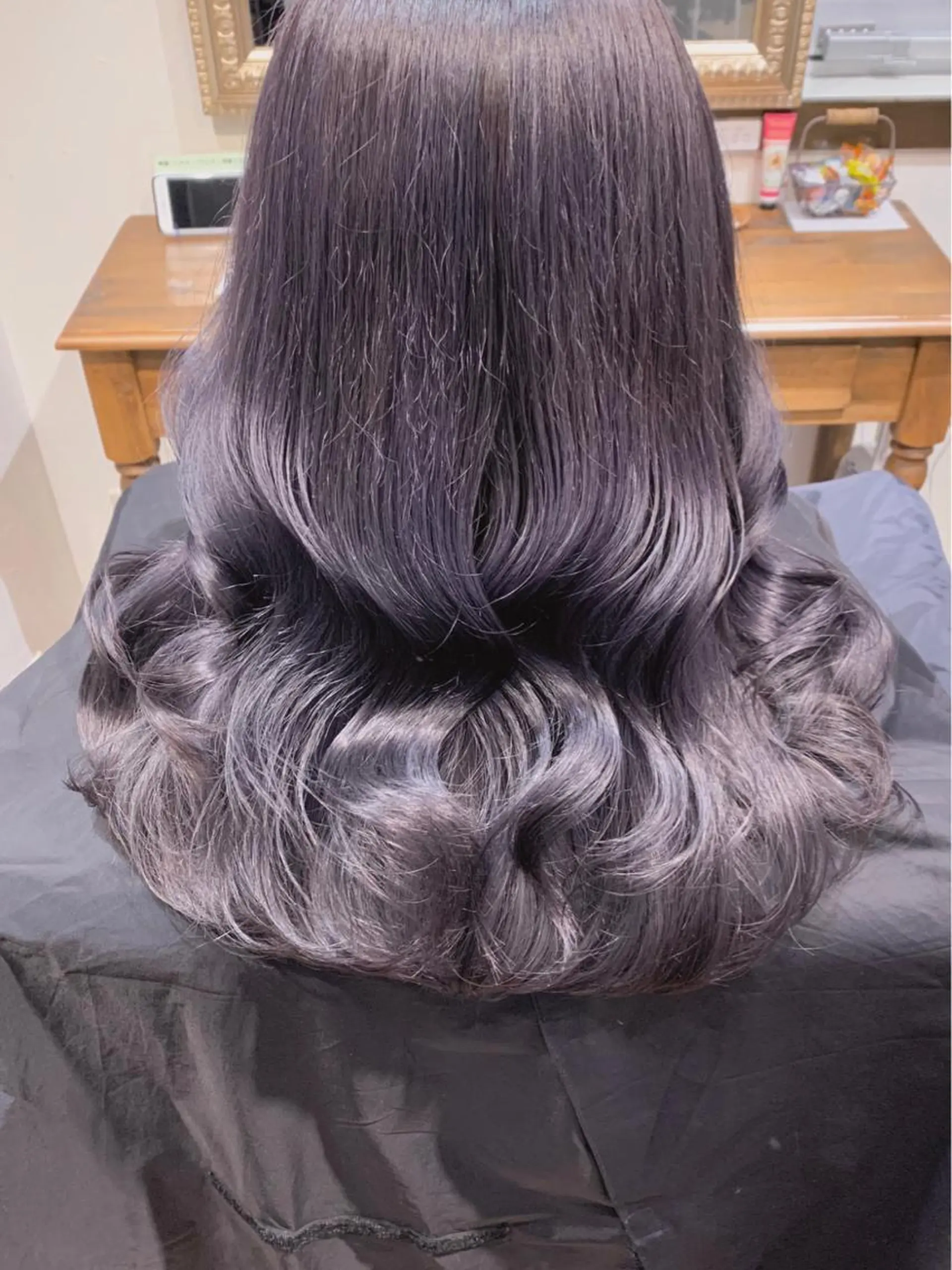 ミディアム カラー ヘアアレンジ As hair所属・柔らか垢抜けｶﾗｰと ｶｯﾄ🫧ASUKAのヘアスタイル
