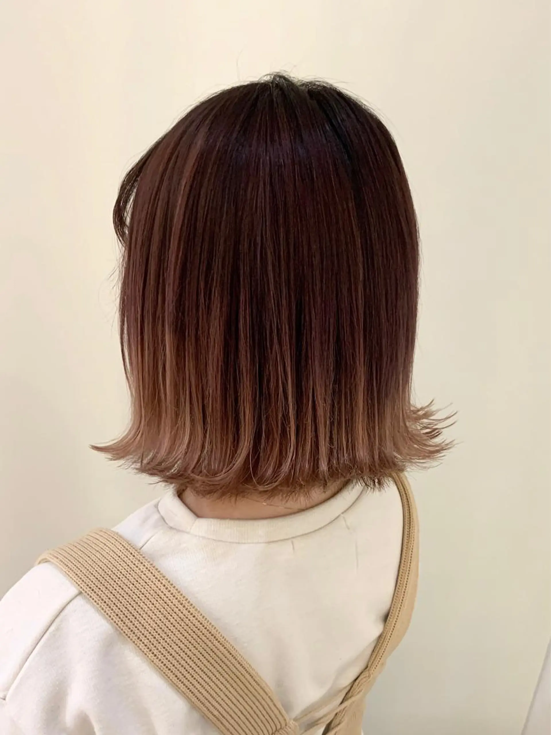 ショート カラー バレイヤージュ グラデーションカラー ボブ レイヤーカット ヘアカラー トリートメント ヘッドスパ ✨カラー支持No.1 🧸ワキ カナコ🧸のヘアスタイル