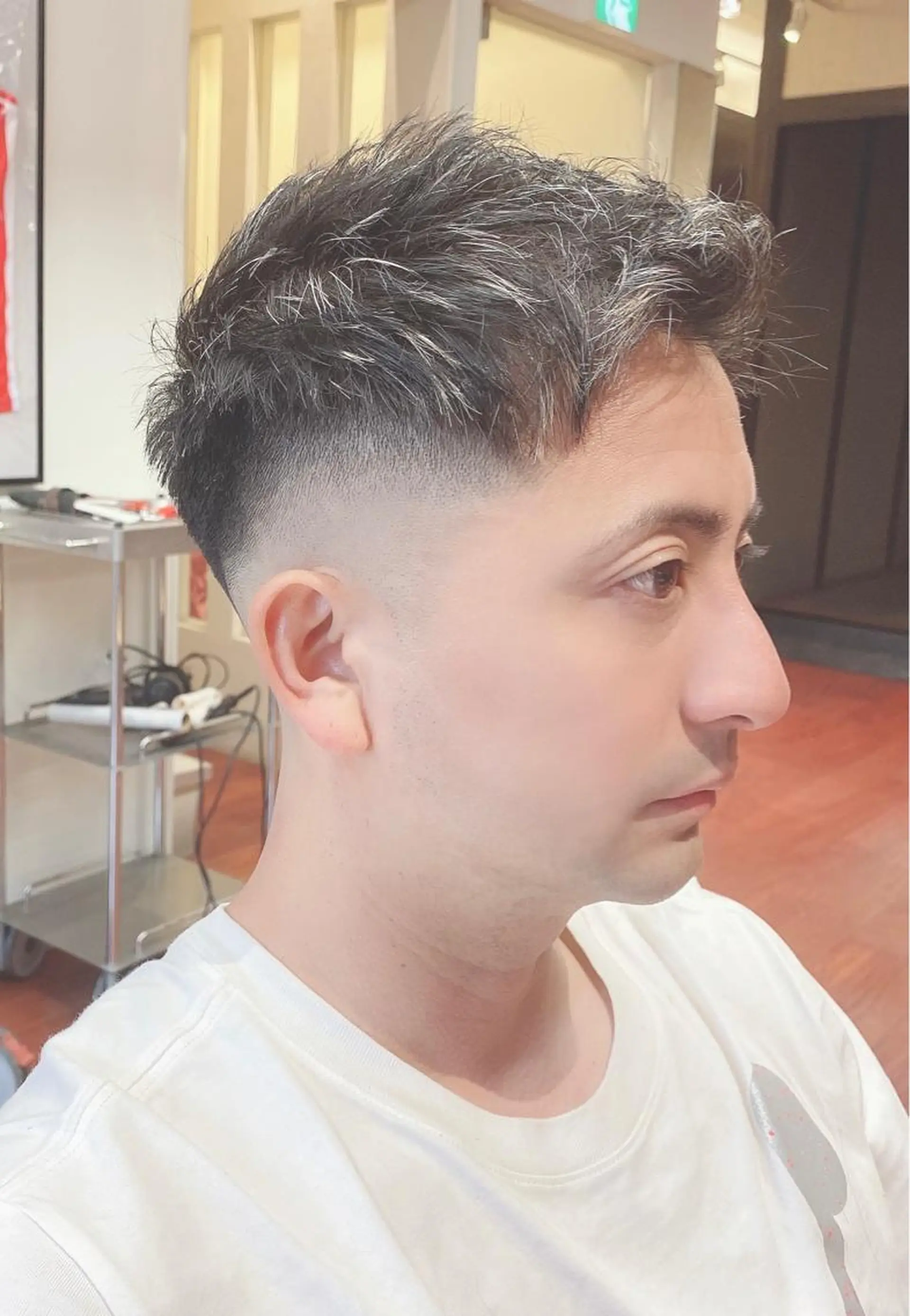 ショート ハイライト hairdressing salon mulum所属・代表Masa 久屋大通駅30秒のヘアスタイル