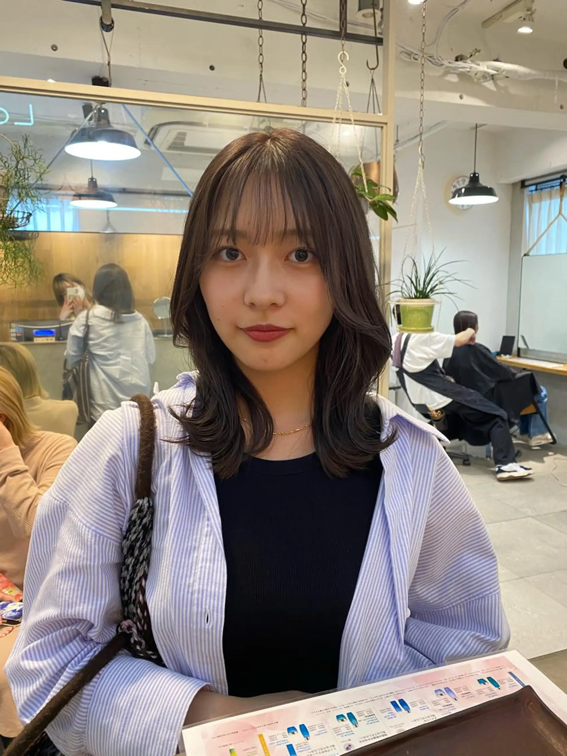 ミディアム カラー 韓国風ヘア ヘアカラー 艶カラー 🤍🫧/makoのヘアスタイル