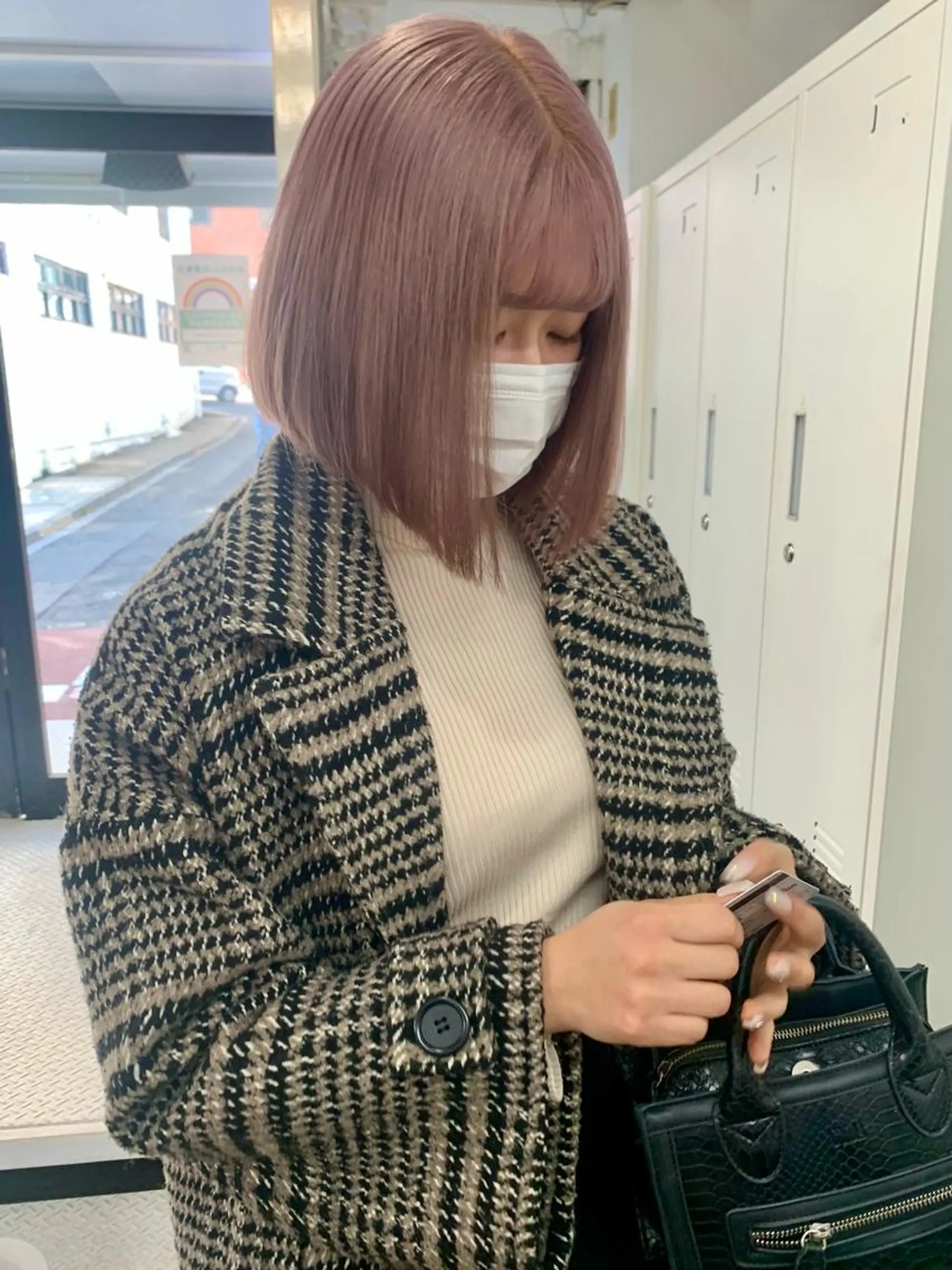 ショート カラー ヘアアレンジ ハイトーン/美髪矯正 🍃大江拓実のヘアスタイル