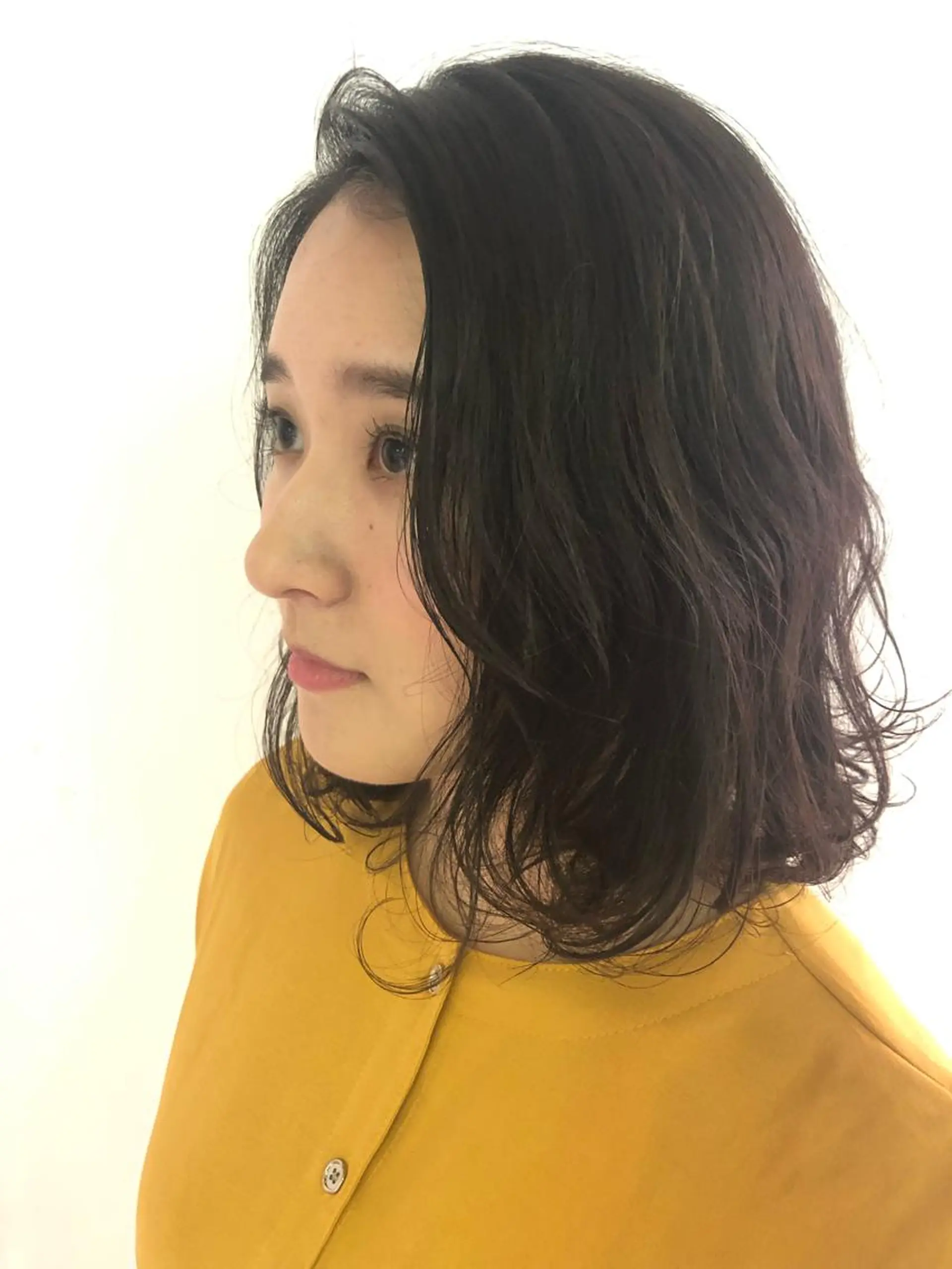 ミディアム ✁完全個室✁永野 晴のヘアスタイル