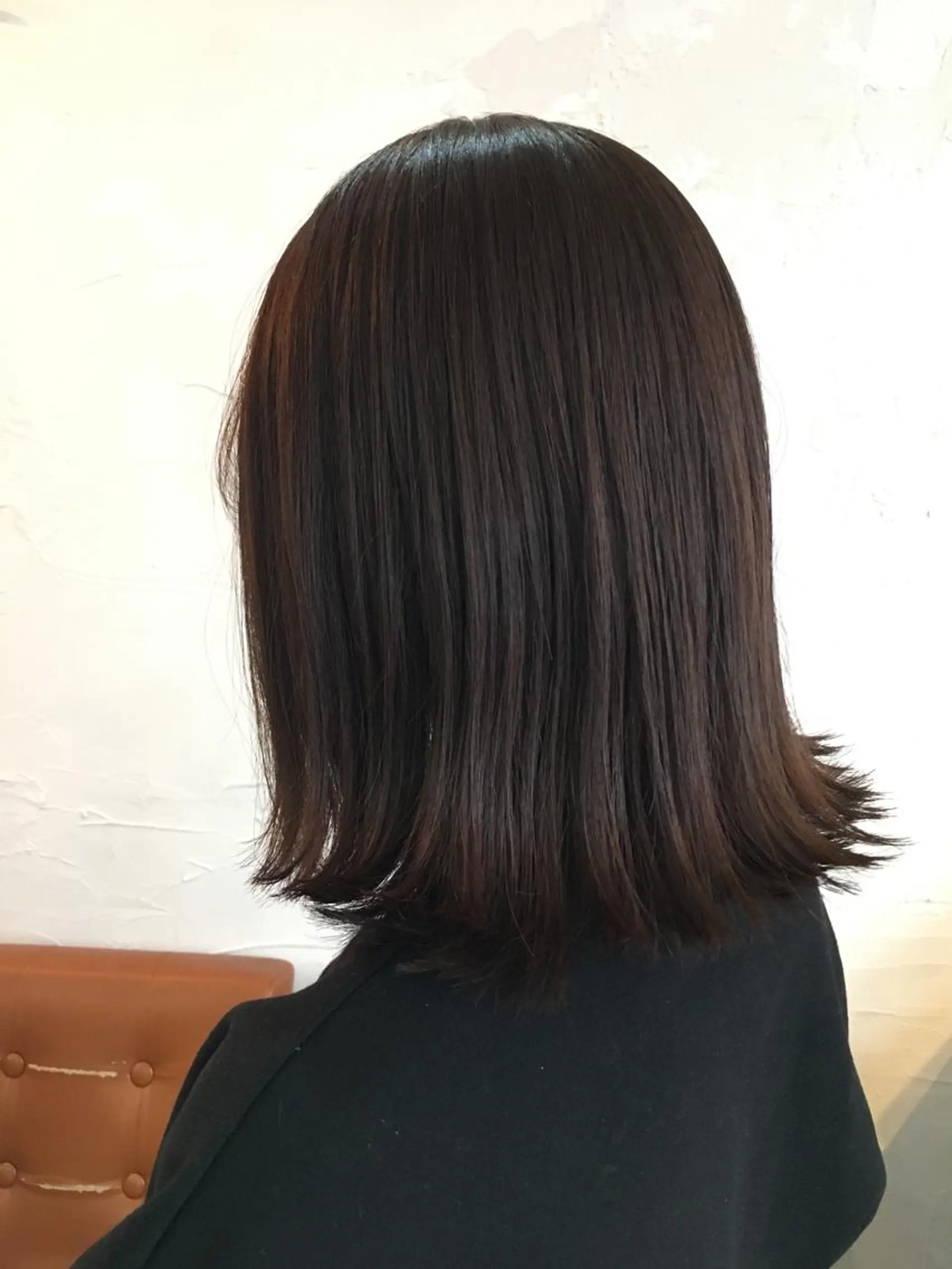 ミディアム カラー カット ヘアカラー 松田 由紀子のヘアスタイル