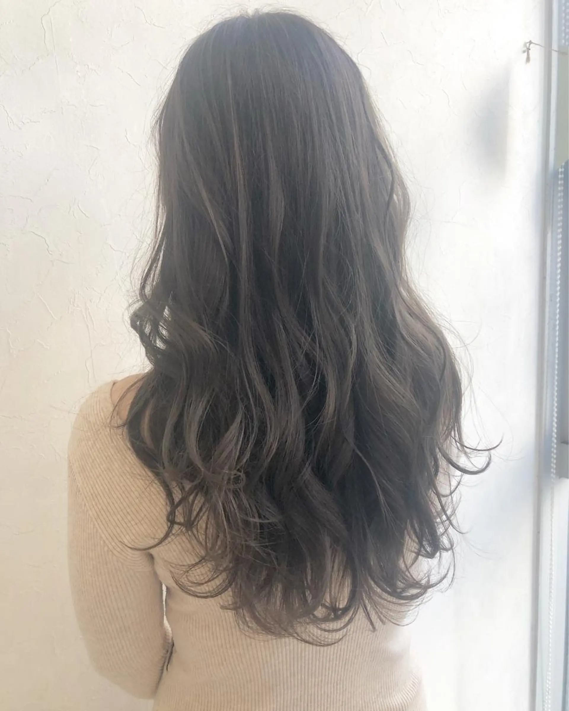 ロング カラー nakahara madokaのヘアスタイル