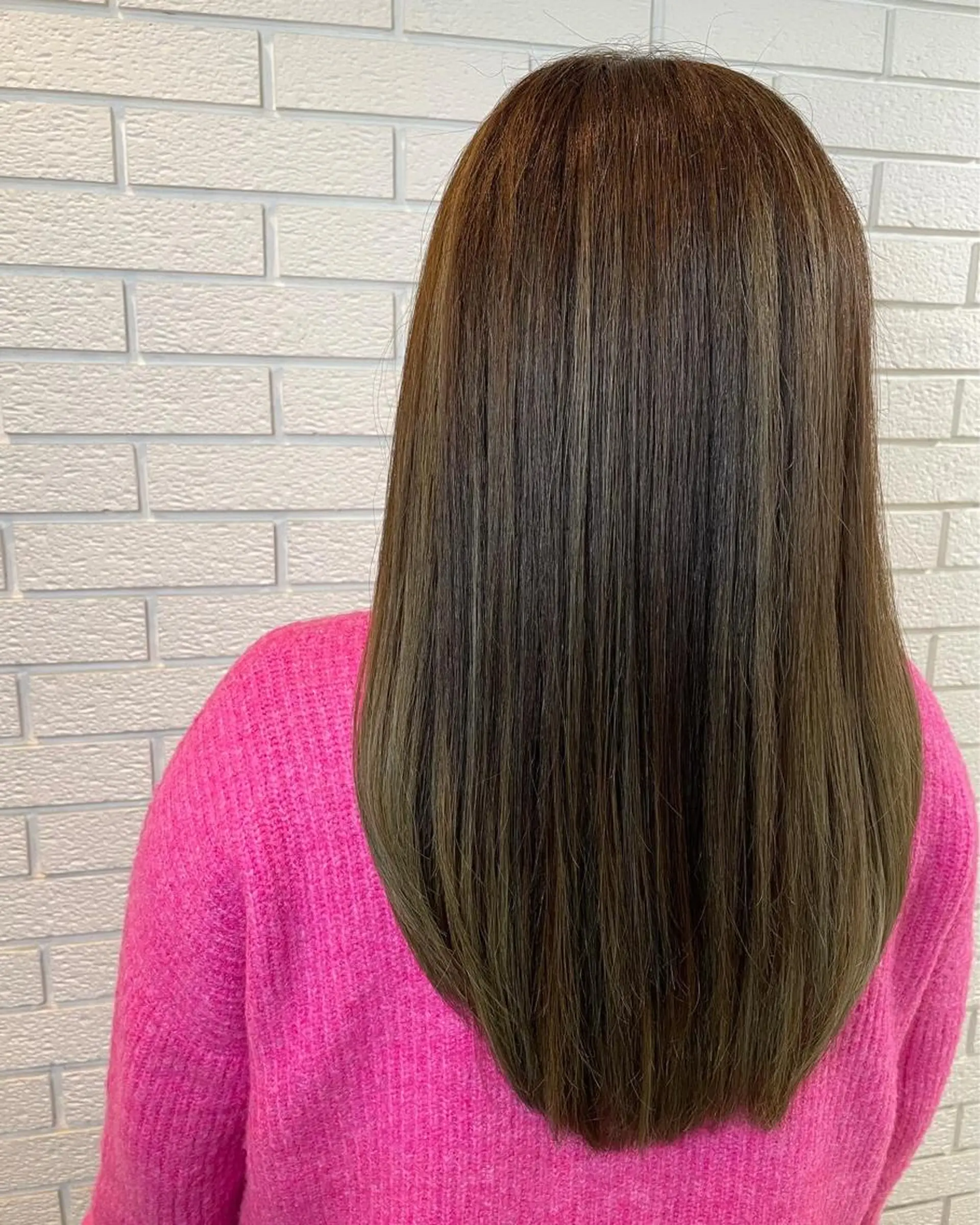 ロング カラー ベージュカラー 透明感カラー オリーブベージュ トリートメント ニュアンスデザイン✄ YOU♡のヘアスタイル