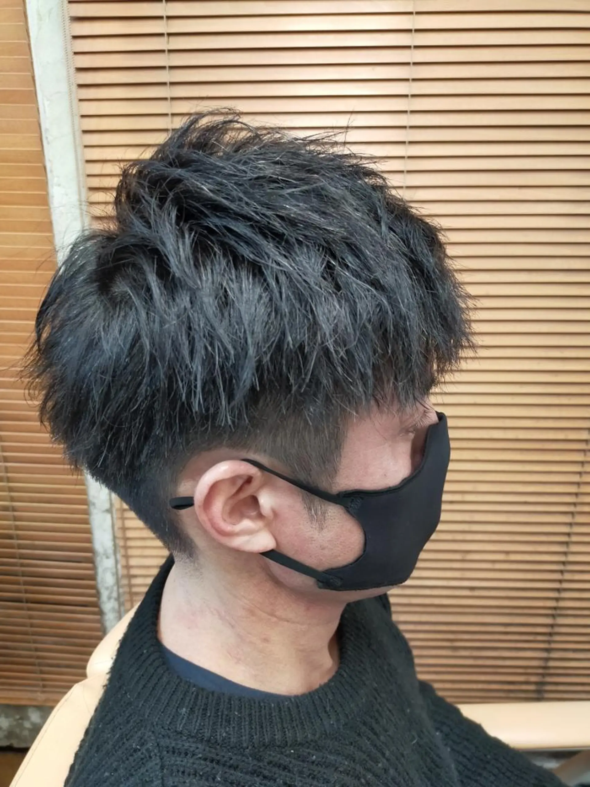 ショート パーマ メンズ おしゃれさろんオオキ所属・男を磨く Barber オオキのヘアスタイル