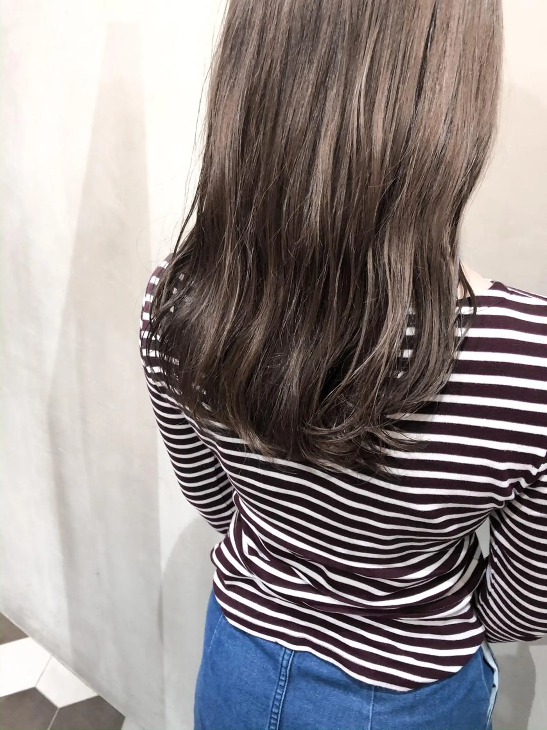 セミロング カット ヘアカラー トリートメント シンタニナオト /梅田茶屋町のヘアスタイル