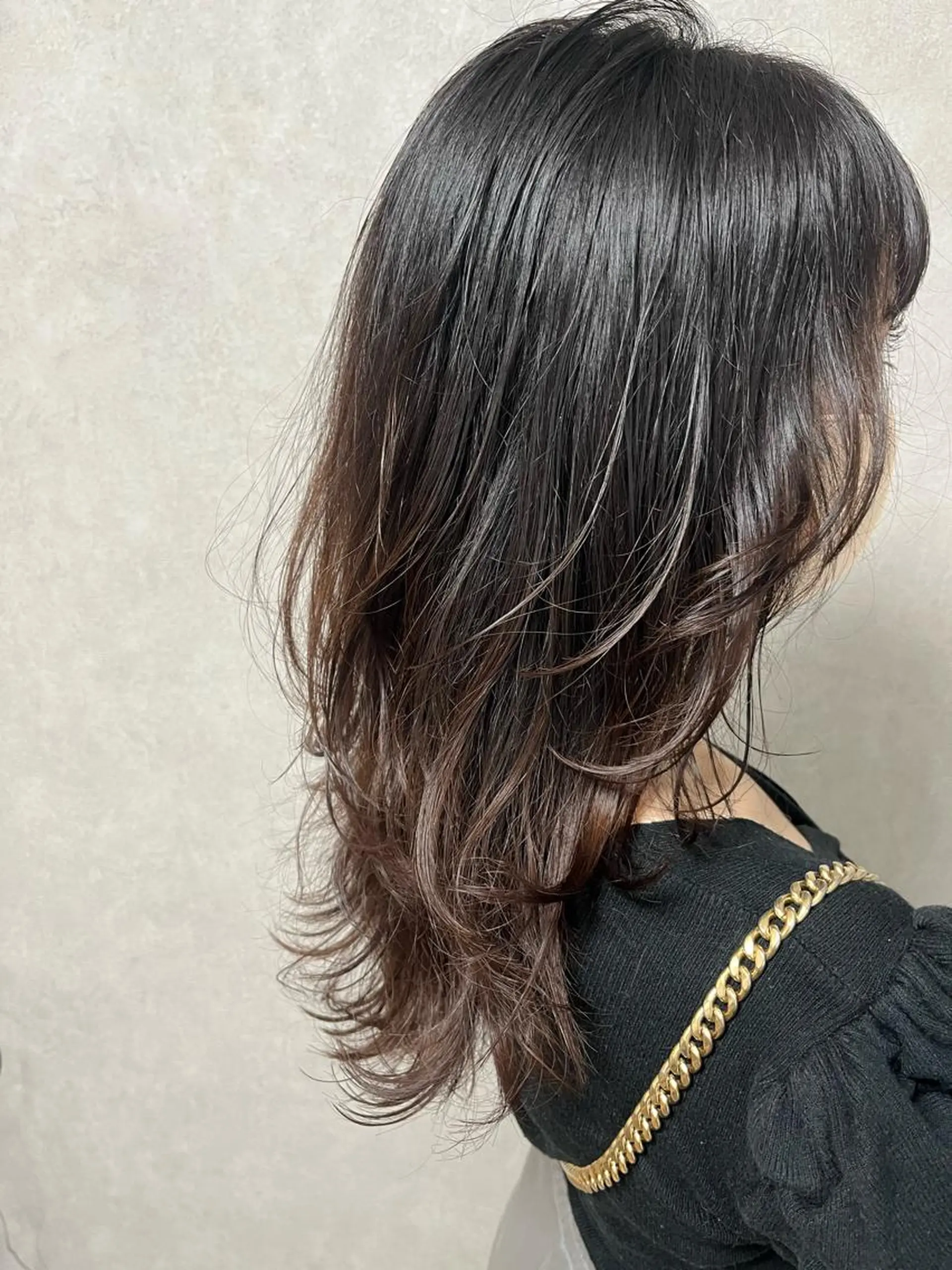 セミロング カラー MIKOTO/マンツ ーマン/髪質改善🤎のヘアスタイル