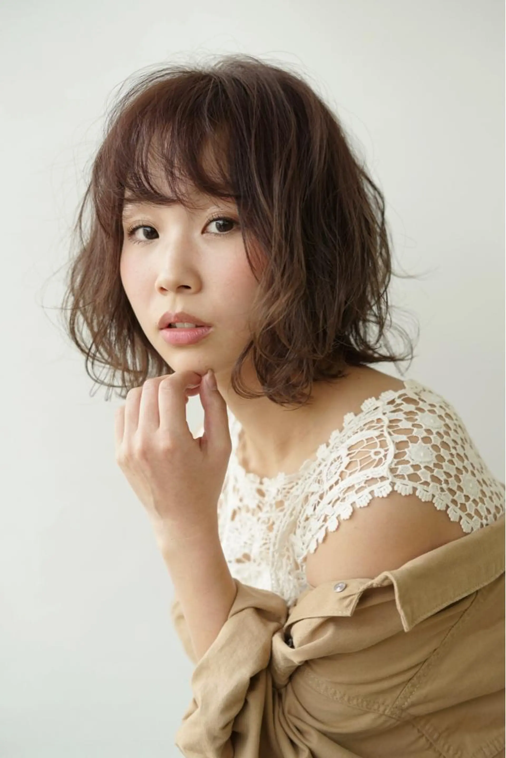 ミディアム カラー ボブ カット パーマ 卒業式受付中🌻 肥田亜沙美のその他イメージ