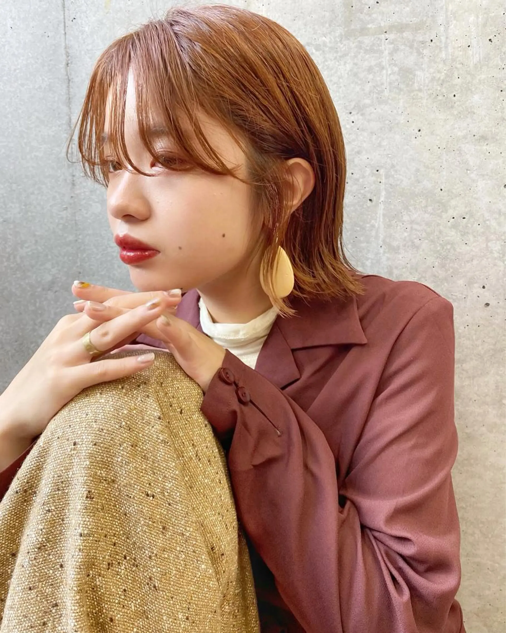 ショート カラー カット トリートメント 三浦 望のヘアスタイル