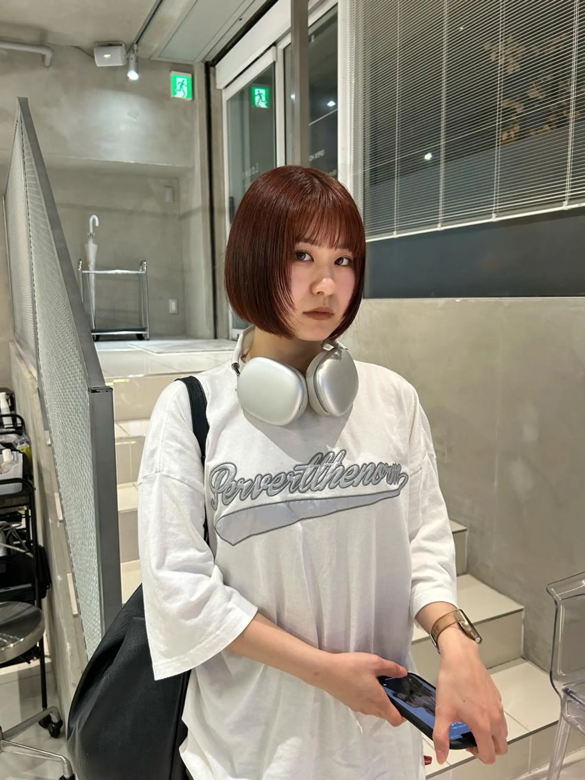 ショート カラー ヘアカラー bob/ aoiのヘアスタイル