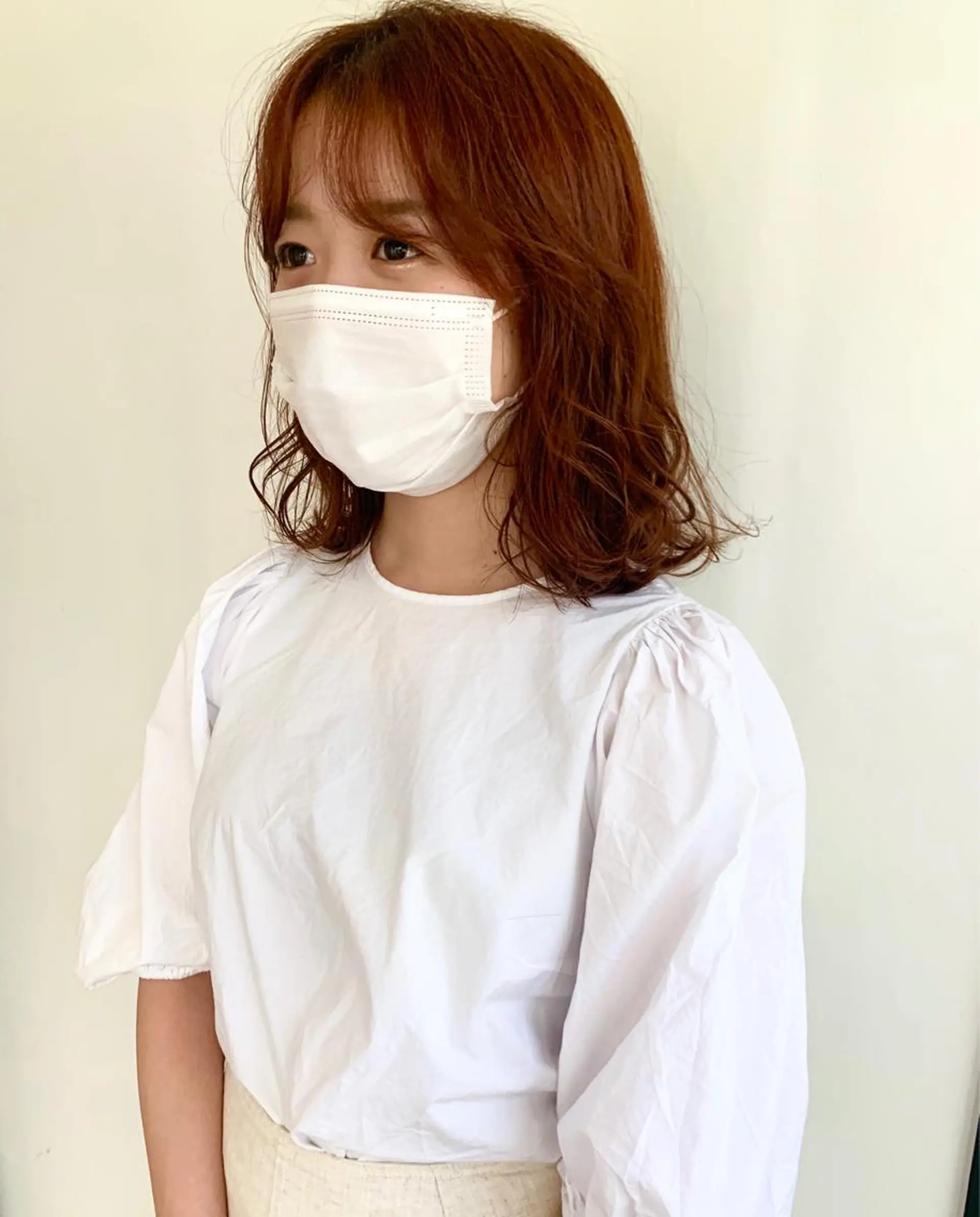 セミロング LOREN＋透明感 オリーブhirokoのヘアスタイル