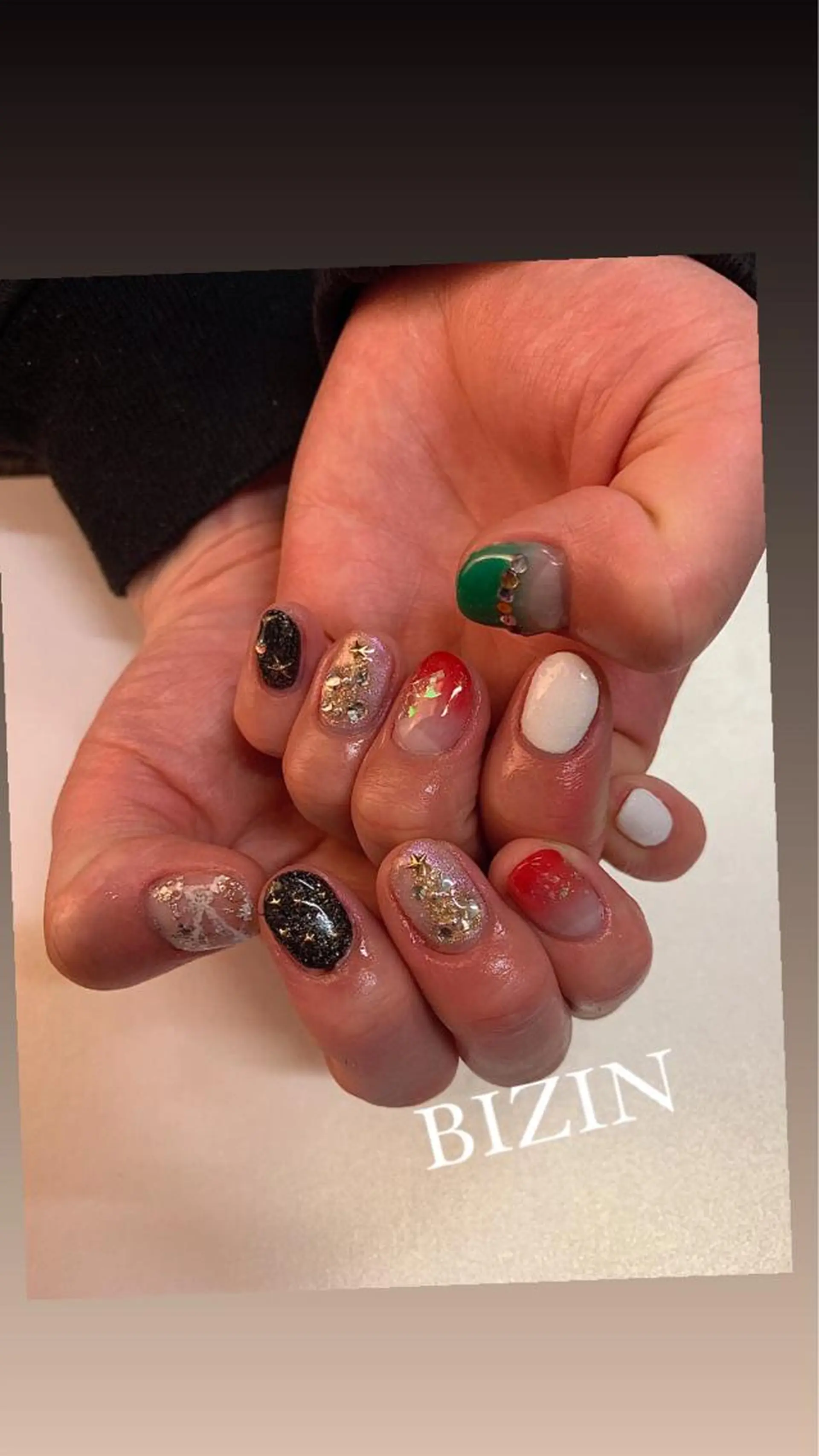 ネイル 美尽  BIZIN所属・久々 もえみのネイルデザイン