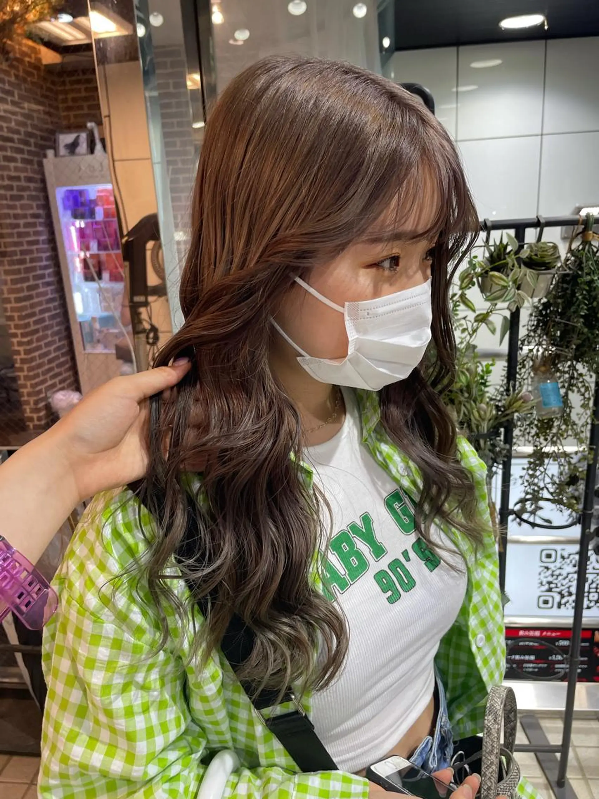 ロング ヘアアレンジ 個性派ネイル 🌼 ハルカ ♡のマツエク・マツパデザイン