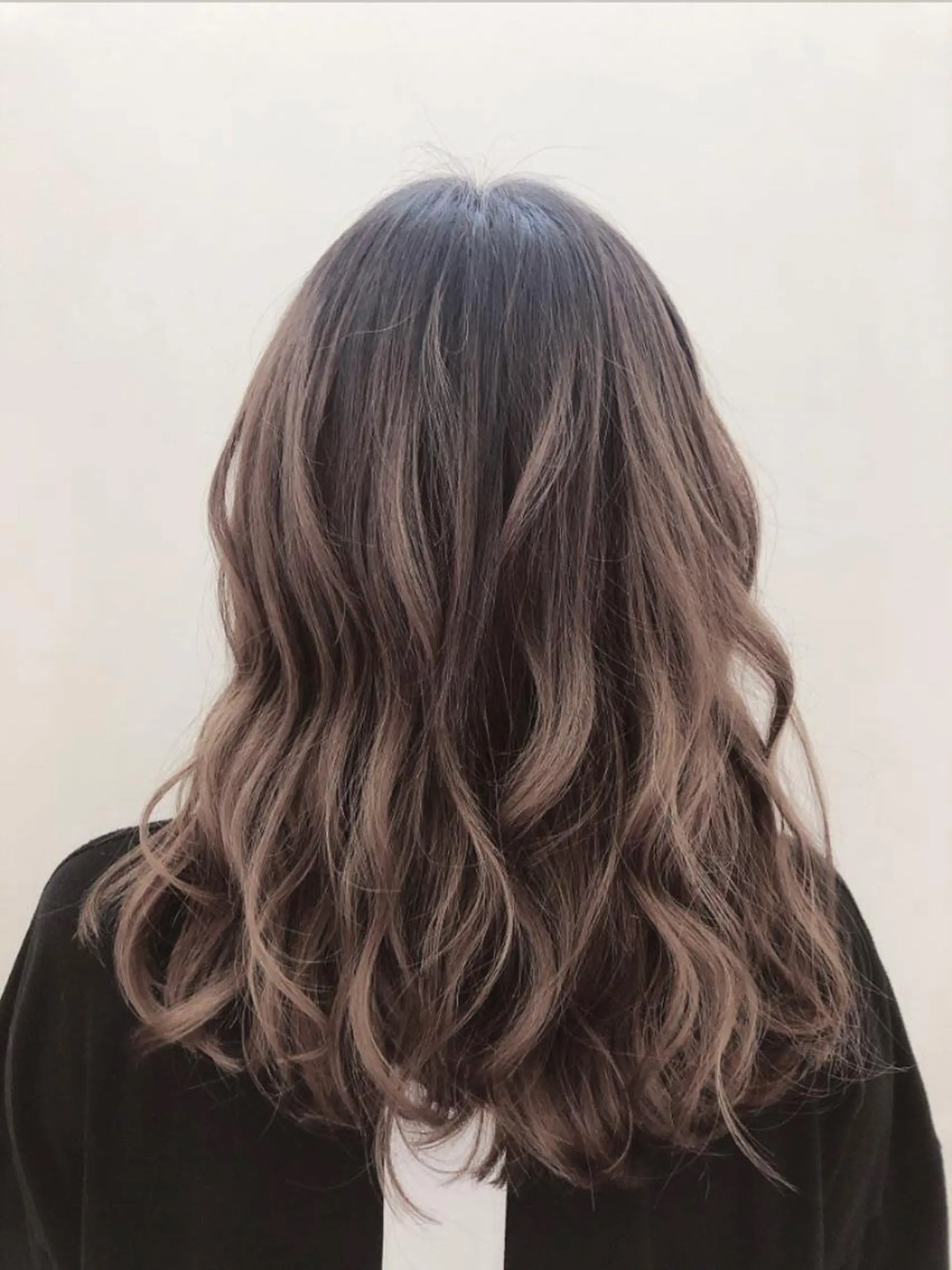 ロング 静岡/草薙パーマ メンズバレイヤージュのヘアスタイル