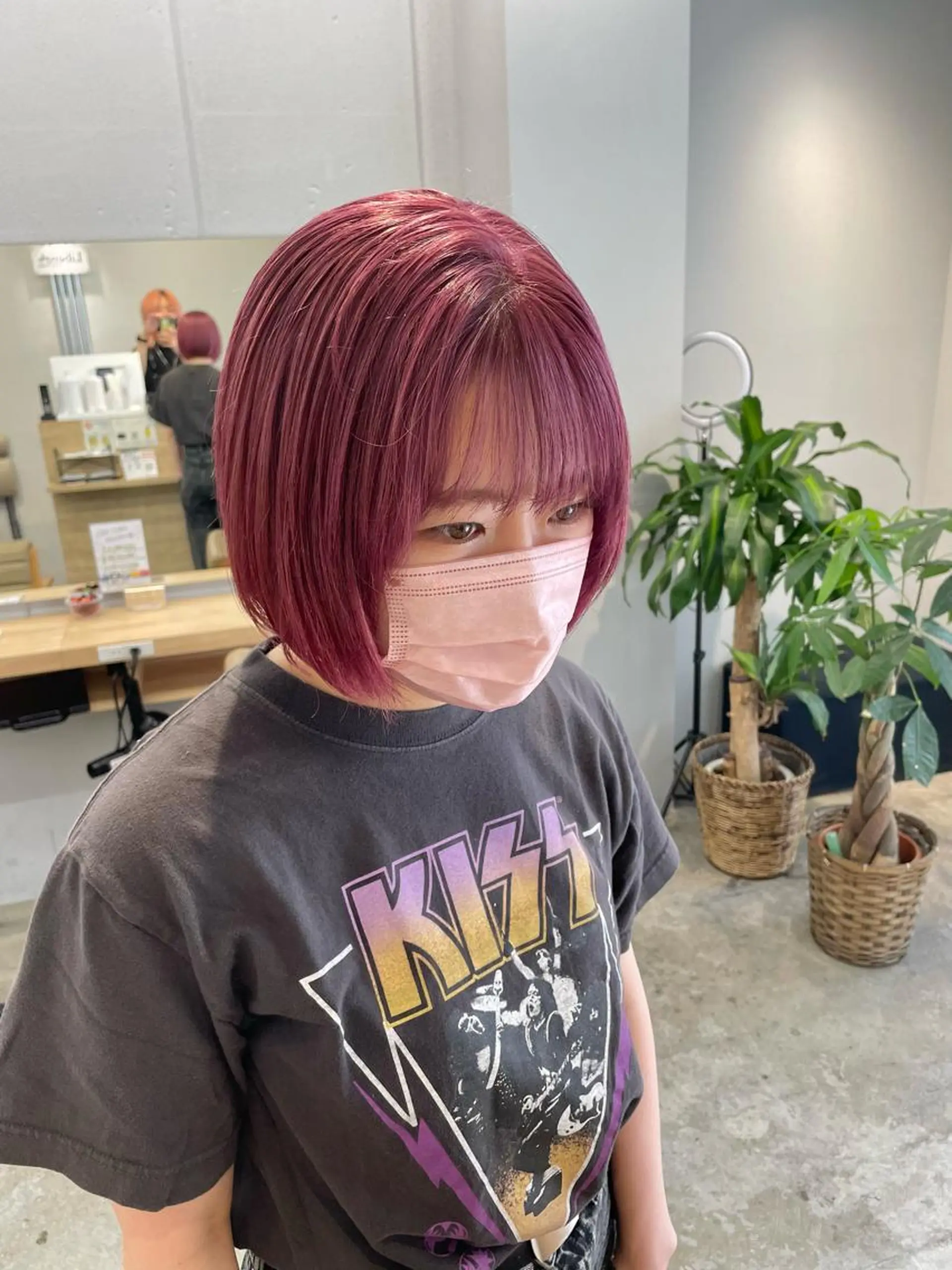 ショート カット ヘアカラー SAEKI【ior 】北千住店ブリーチのヘアスタイル