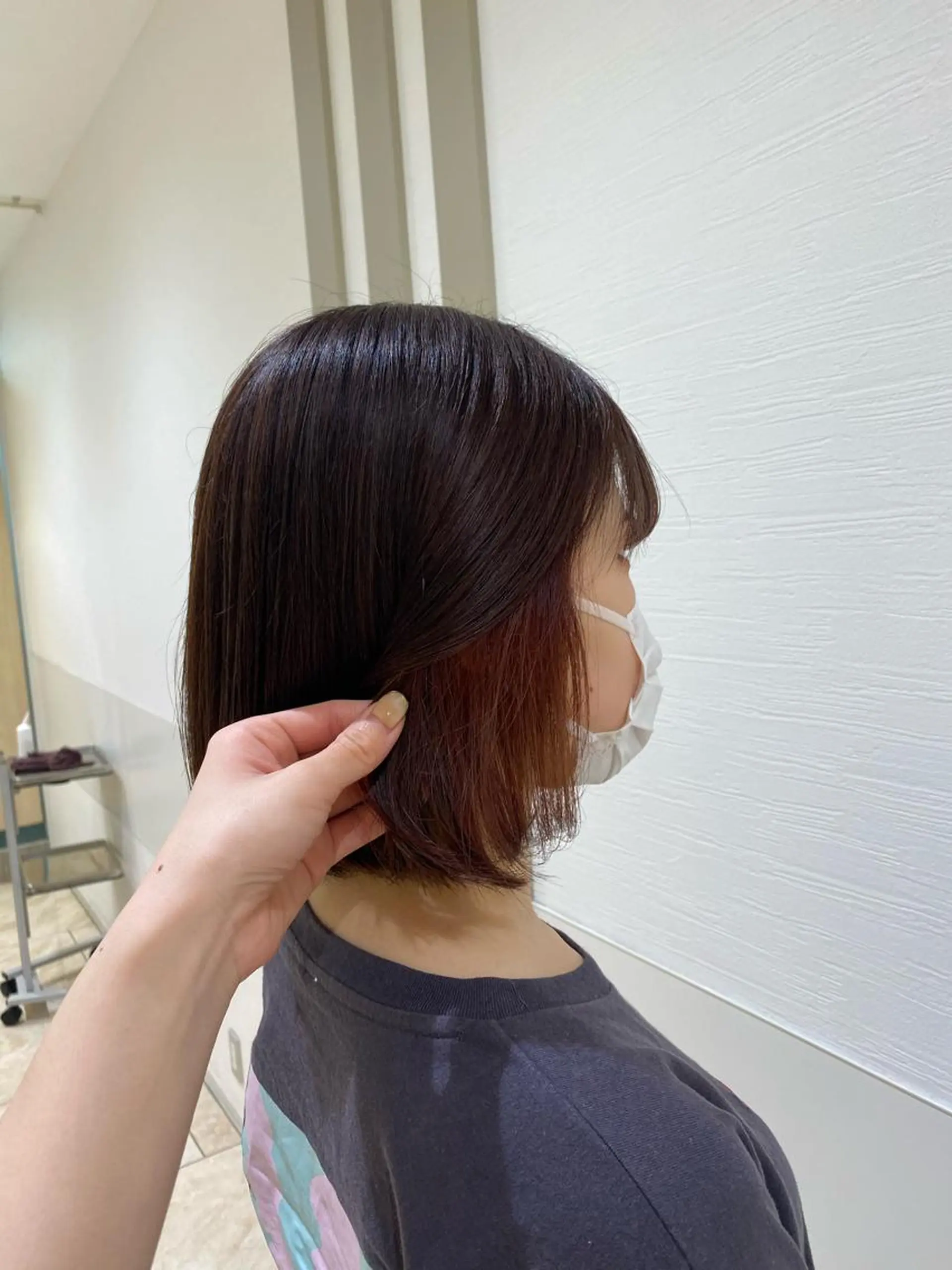 ショート カラー ナチュラル艶カラー 🤎maoのヘアスタイル