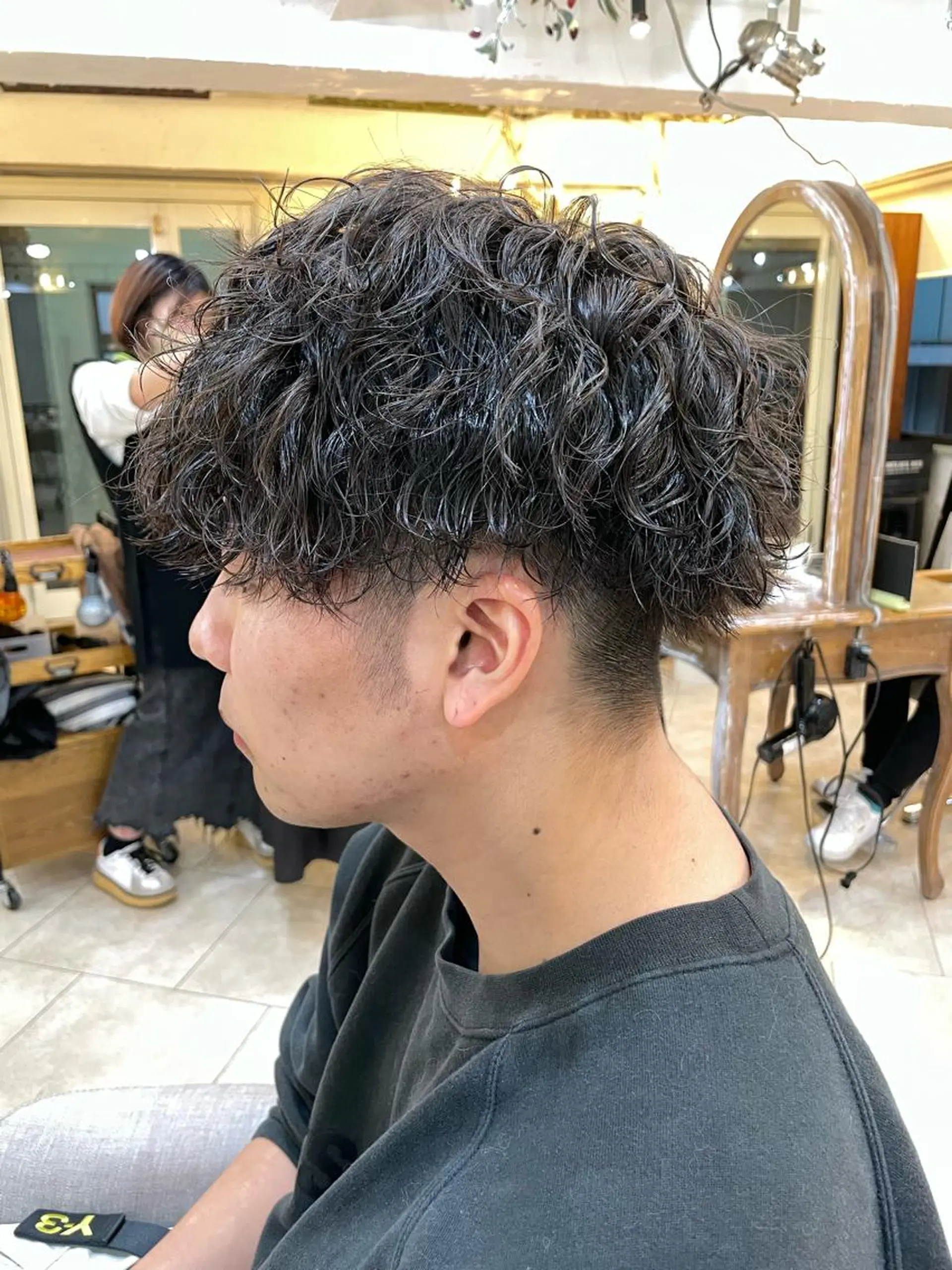 パーマ メンズ あしかが ゆいとのヘアスタイル