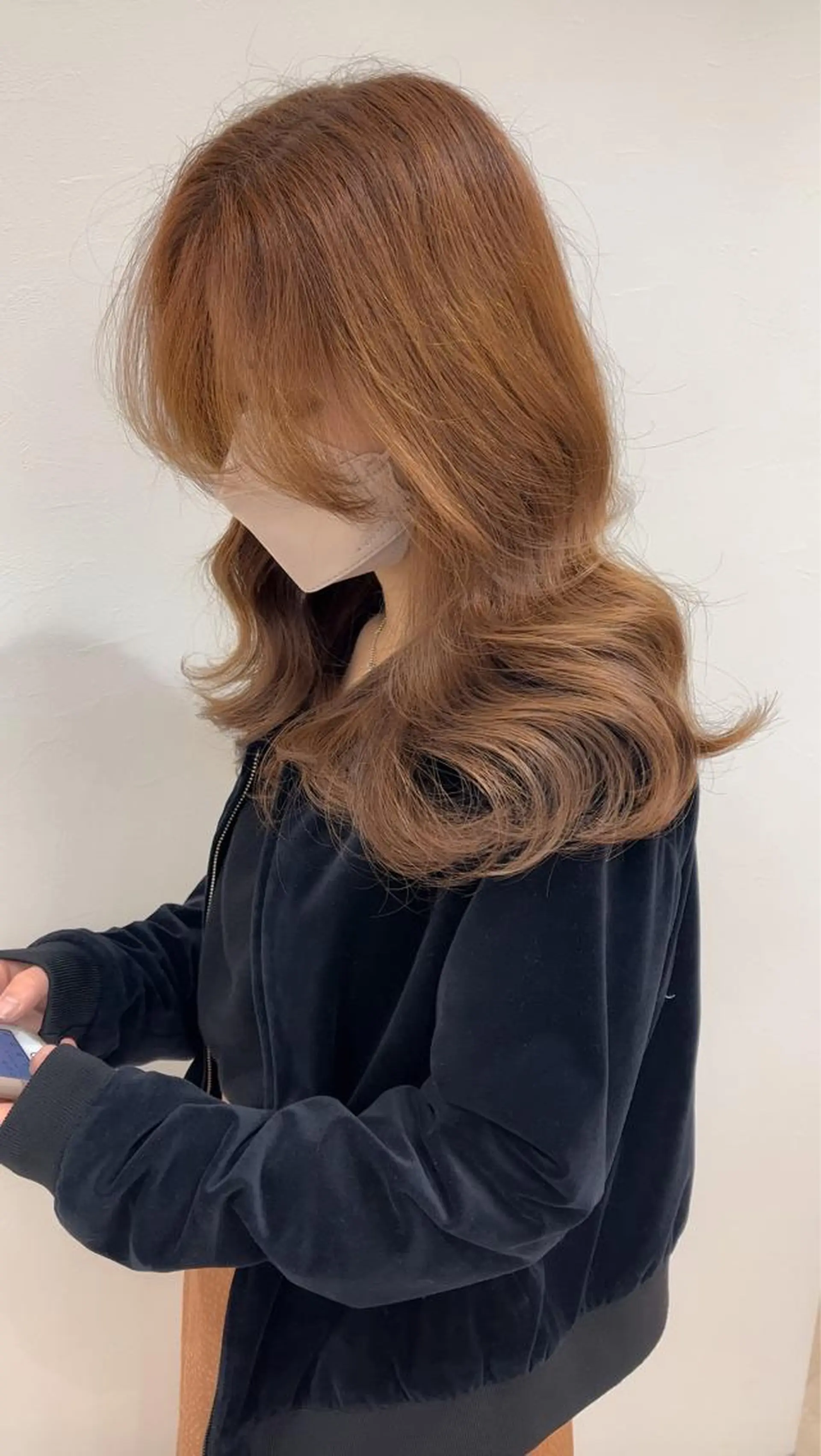 ミディアム ヘアアレンジ 韓国風ヘア レイヤーカット カット ヘアカラー トリートメント ミタニ/髪質改善 /レイヤーカットのヘアスタイル