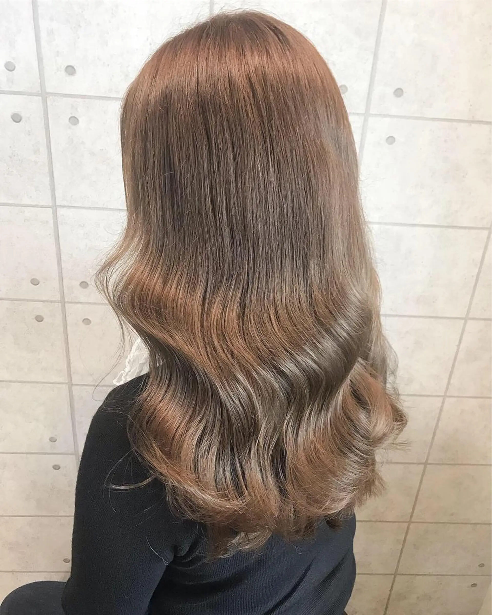 ロング カラー knock【ノック】所属・烏丸韓国ヘア🇰🇷 ayaka🎀のヘアスタイル