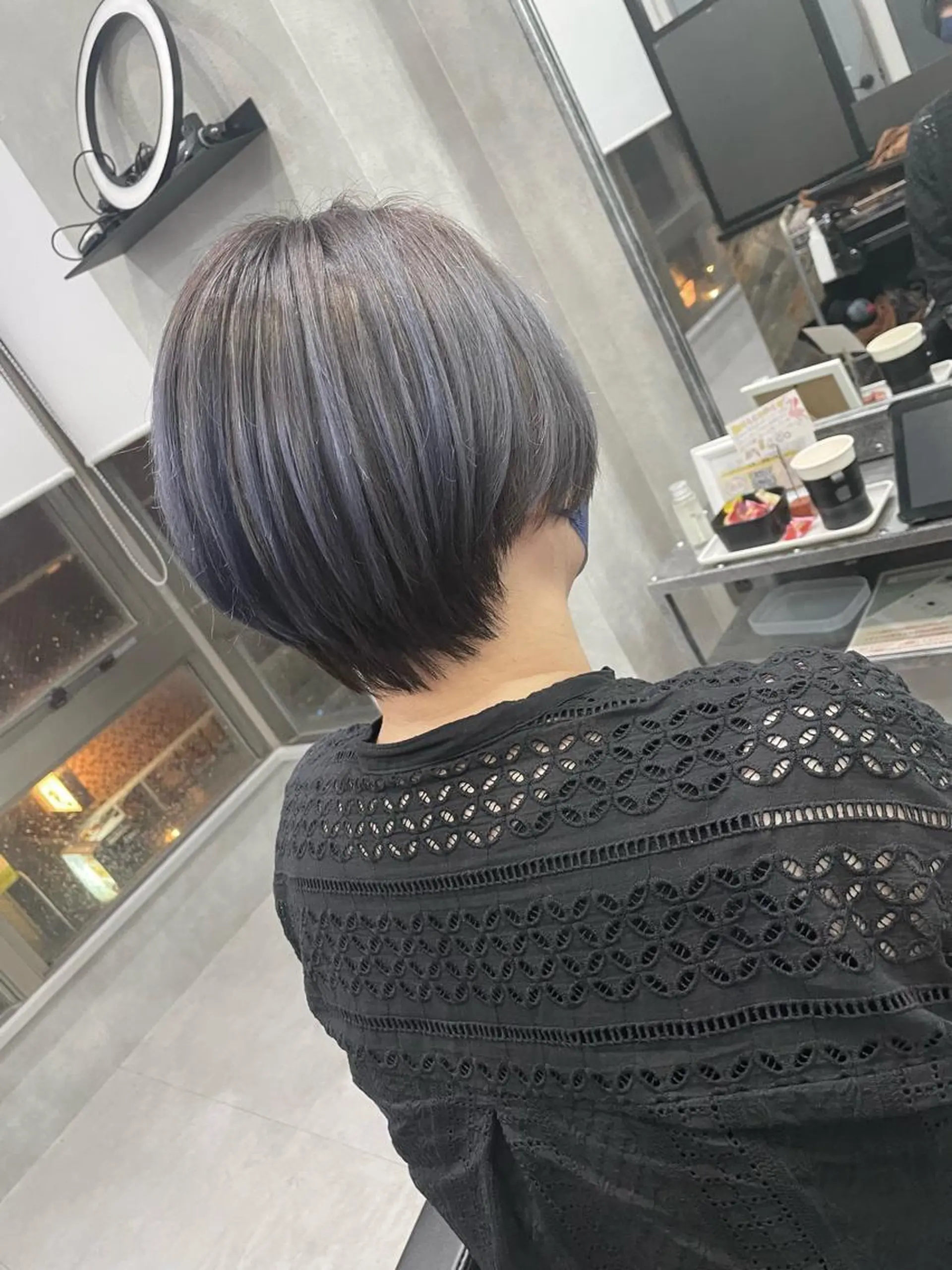 ショート ヘアカラー RAWR　Hair Brio所属・髪質改善/ブリーチ /ユウキ🫧🌸のヘアスタイル