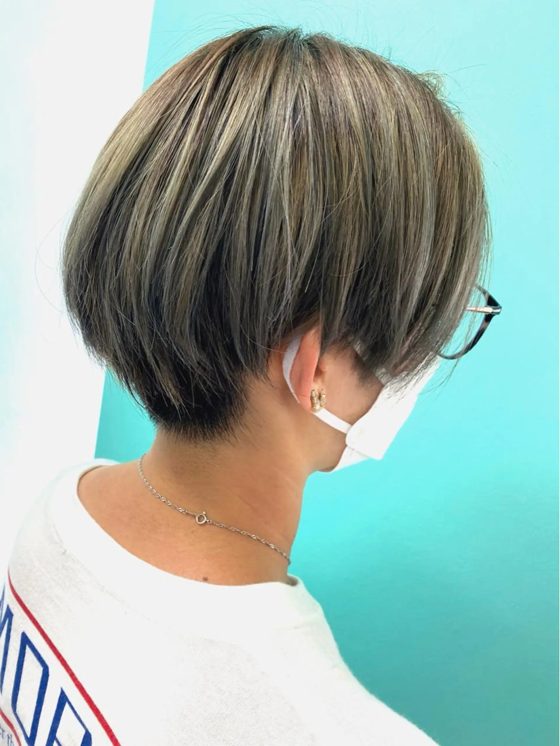 ショート 佐々木 菜摘のヘアスタイル