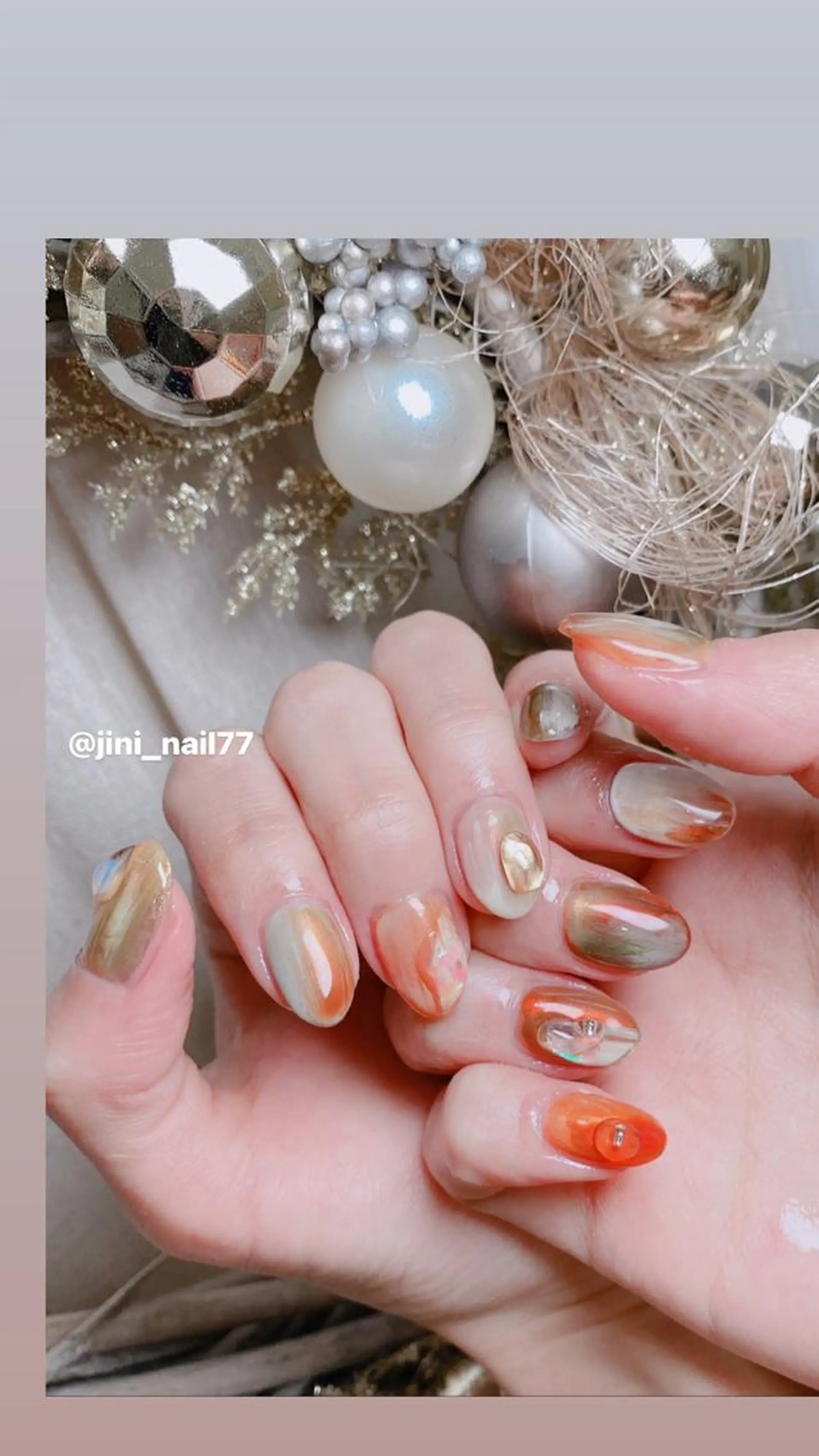 ネイル ハンドネイル JINI NAIL所属・ジニ ネイルのネイルデザイン