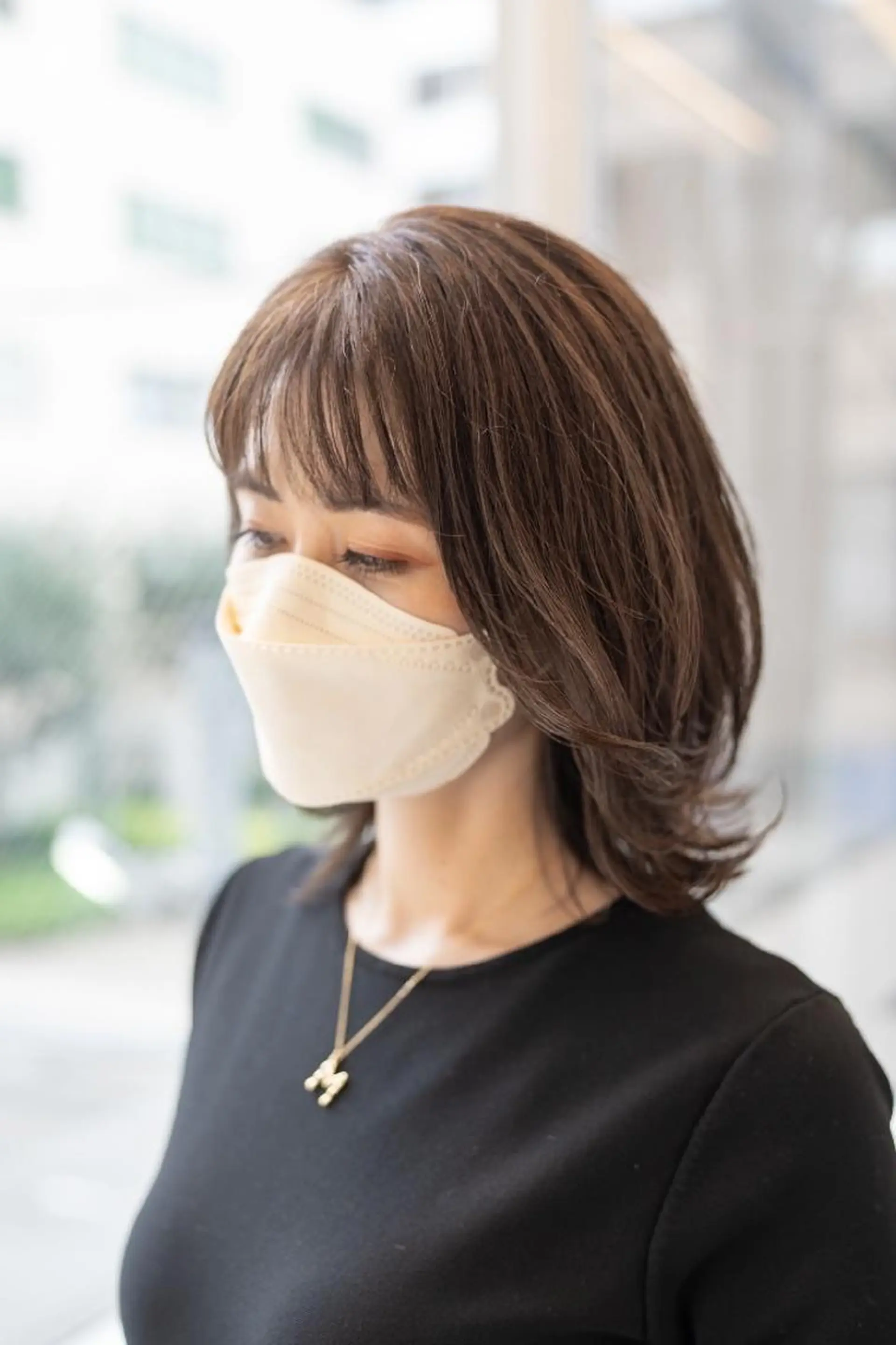 ミディアム カラー カット ヘアカラー トリートメント Lazo所属・Lazo/ 原弥和子のヘアスタイル