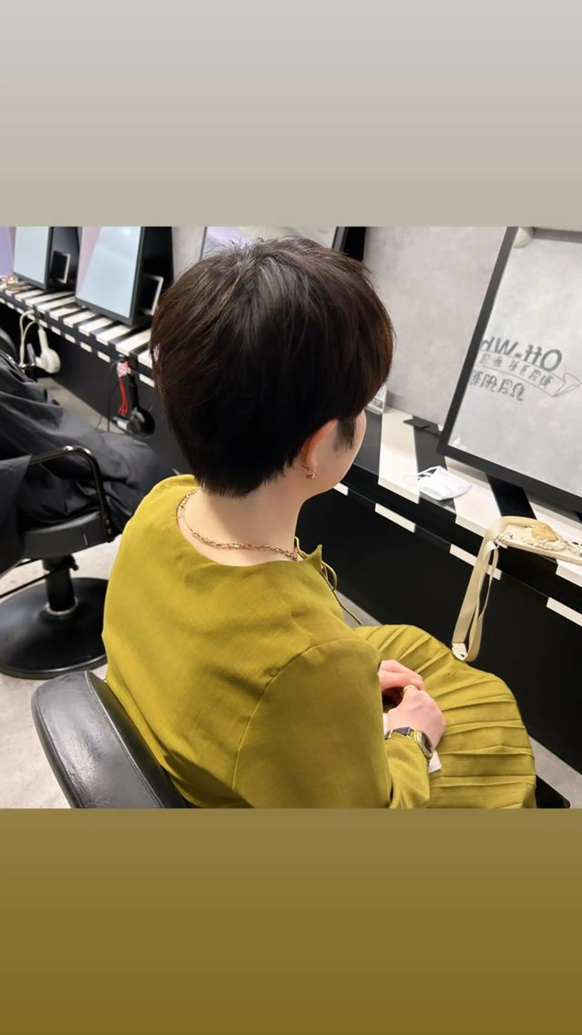 ショート ベリーショート ショートヘア Hui.所属・縮毛矯正・髪質改善 特化 出納 直起のヘアスタイル