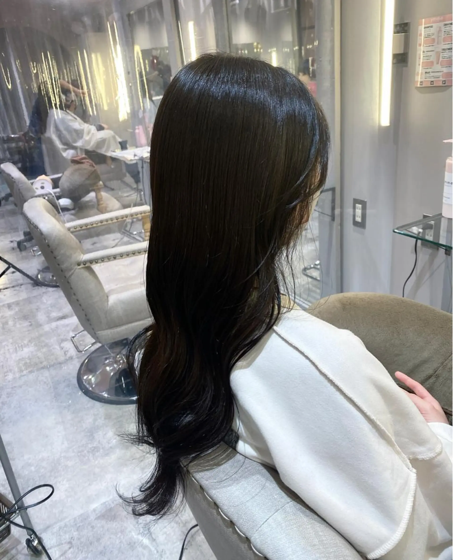 ロング カラー ヘアカラー R 横浜【アール】所属・ハイトーン/韓国 ヘア　momo˚✧₊のヘアスタイル