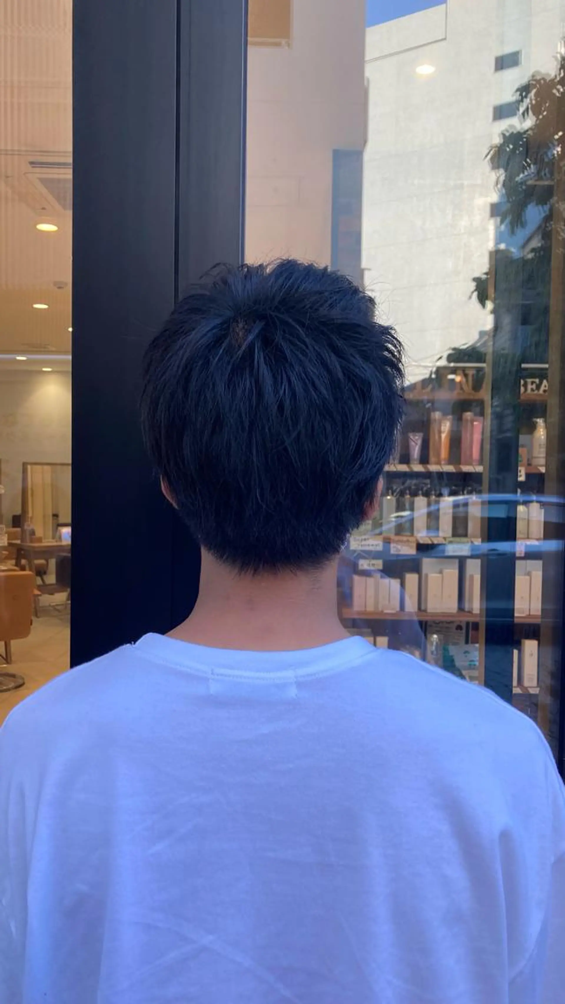 メンズ 透明感ワンカラー 🎀髪質改善/AOのヘアスタイル