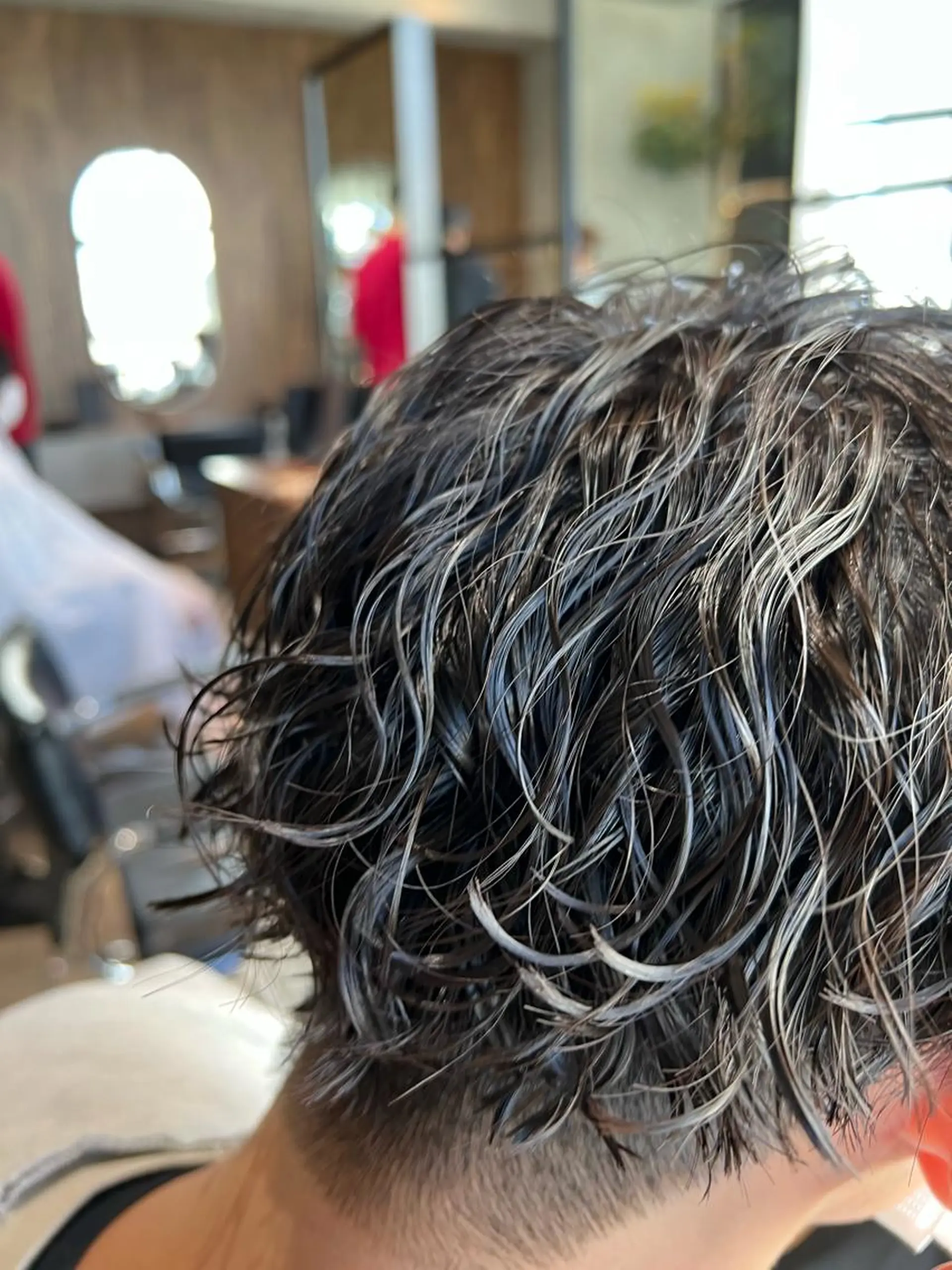 ショート パーマ メンズ カット パーマ トリートメント fifth JINGUMAE所属・波巻きスパイラルパー マ/シャドウパーマ駿のヘアスタイル