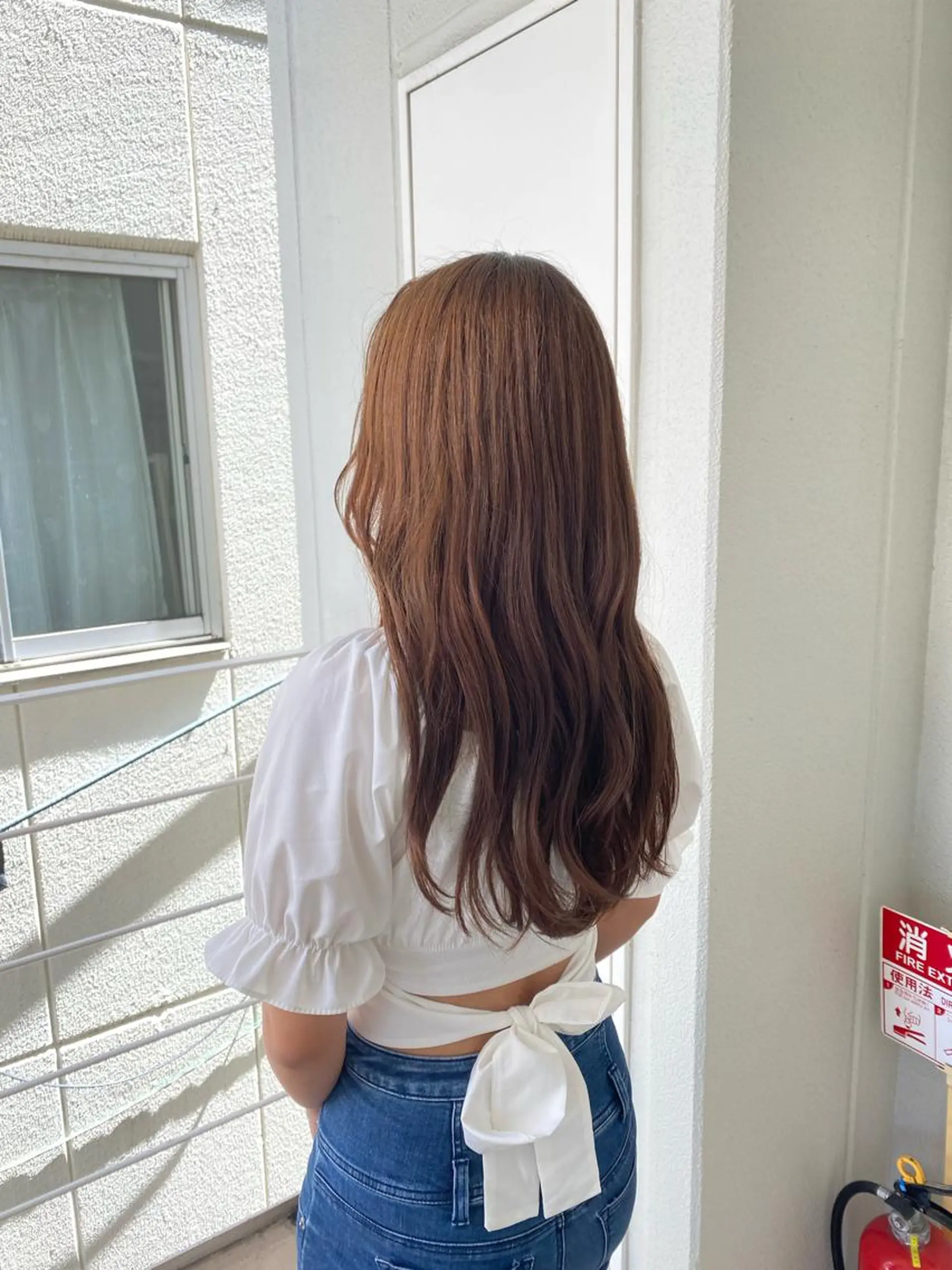 ロング カラー ナチュラル/韓国💎 haruka 💎のヘアスタイル