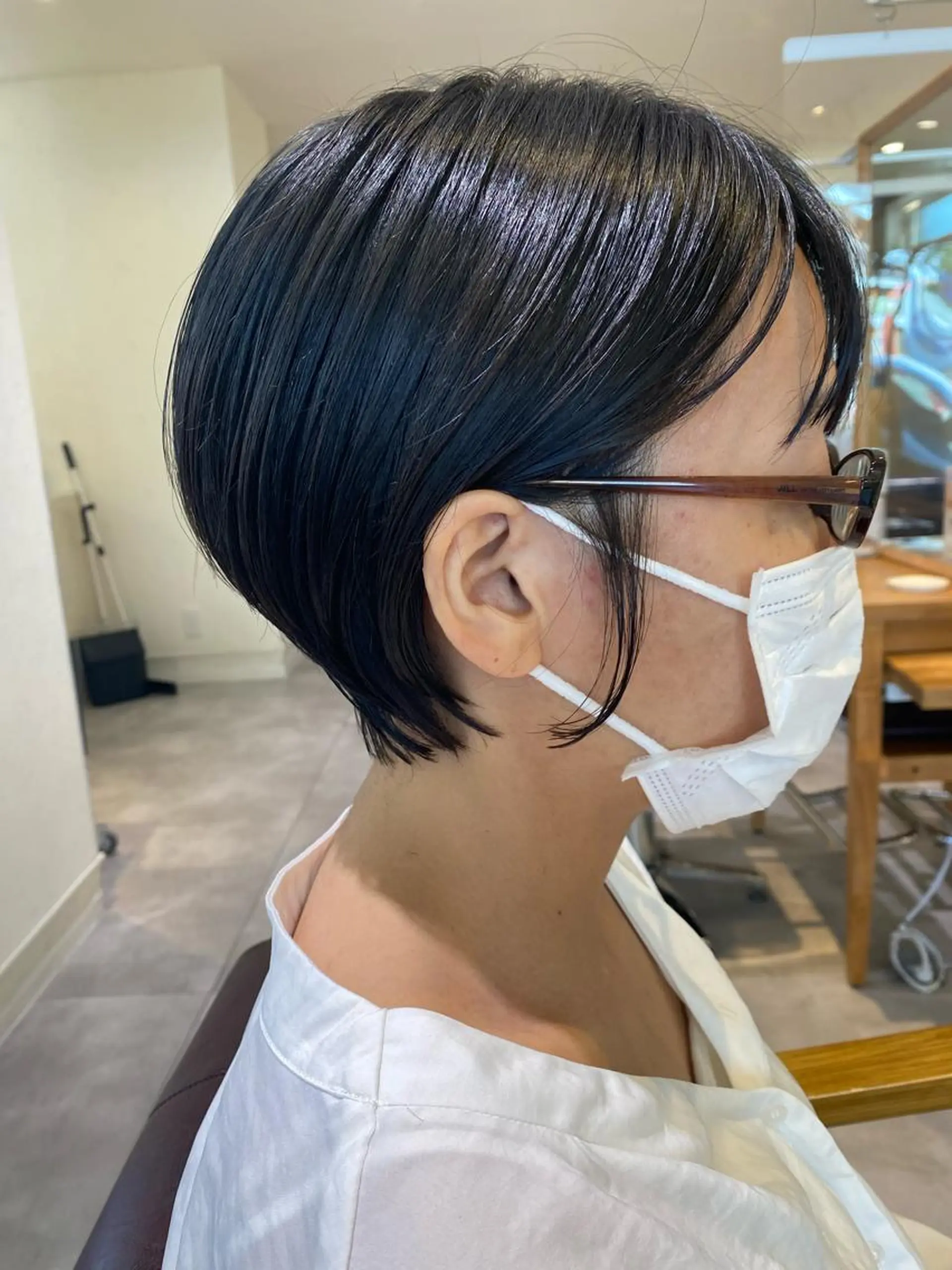 ショート カラー カット ヘアカラー トリートメント ヘッドスパ BLENDby happiness所属・KAORU/絹髪 /髪質改善/奈良のヘアスタイル