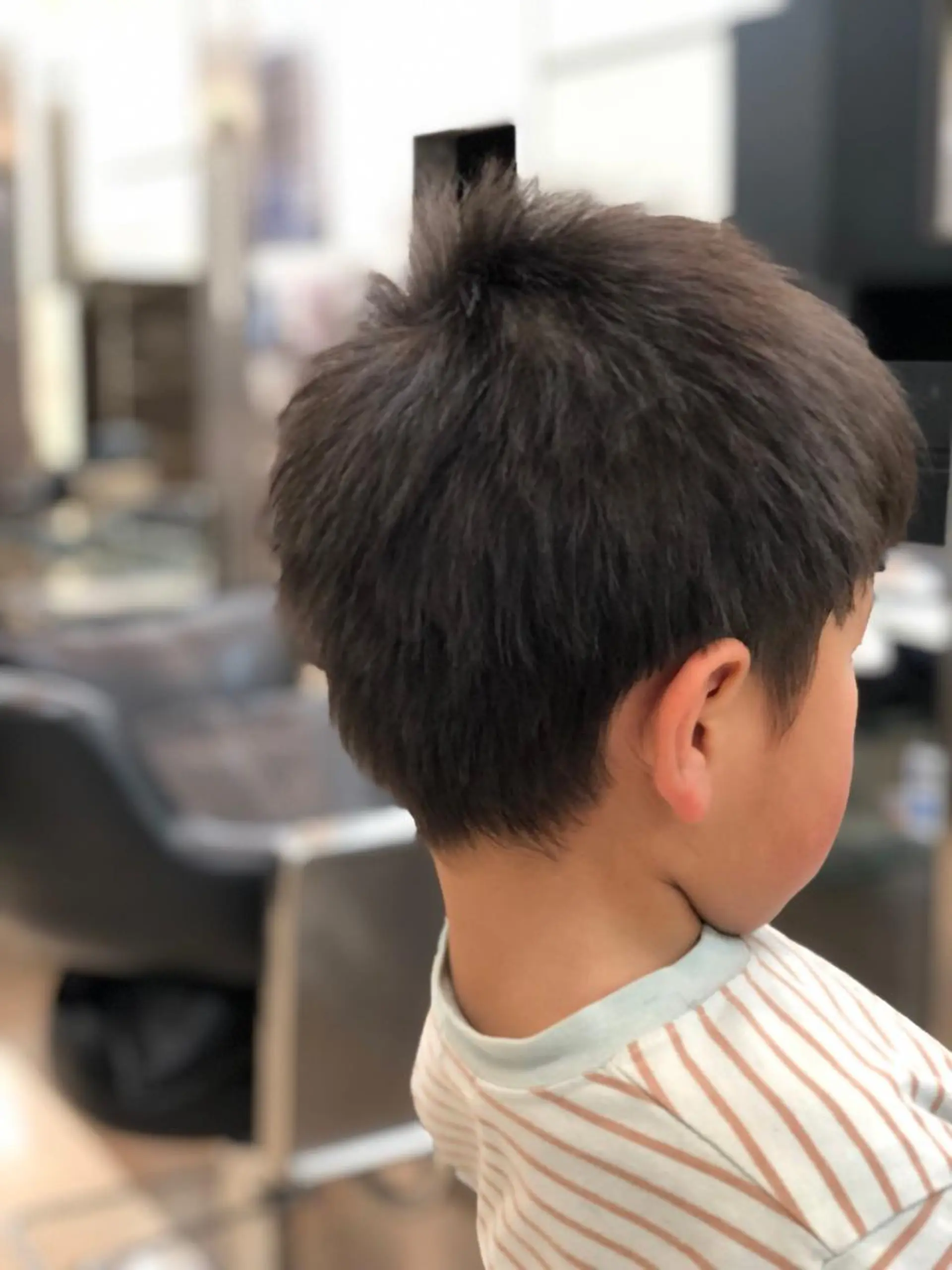 メンズ キッズ 斎藤 みくのヘアスタイル