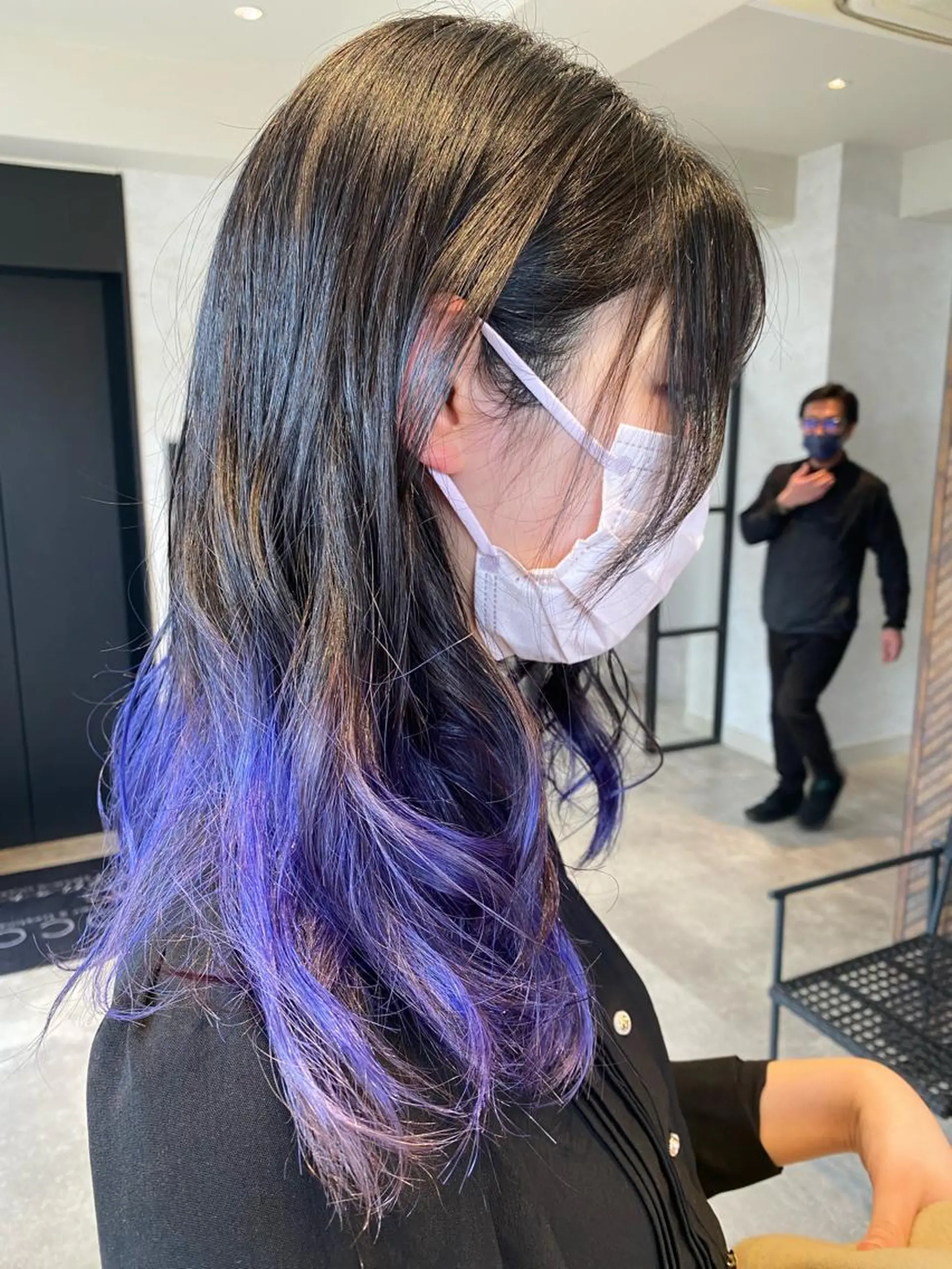 セミロング カラー 🍓小野 紗由美🍓のヘアスタイル