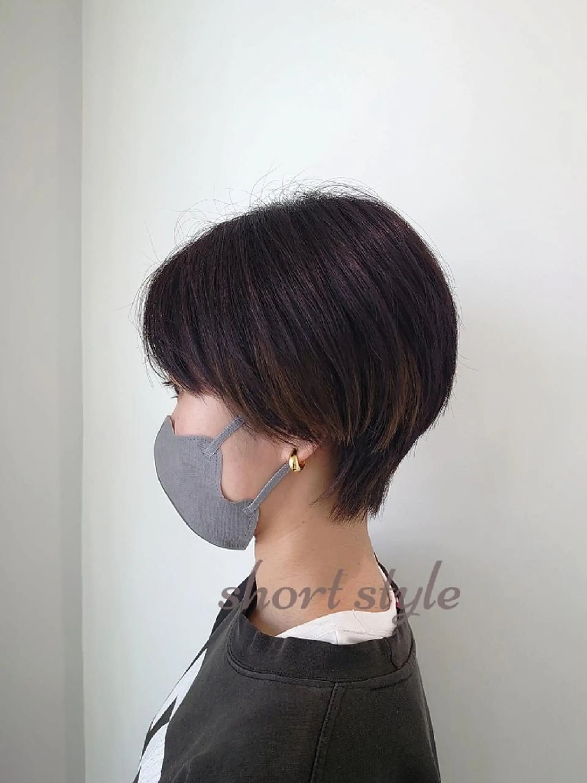 ショート カラー ショートヘア GO TODAY SHAiRE SALON キラリトギンザ店所属・🐱higajo🐱 比嘉門(ヒガジョウ)のヘアスタイル