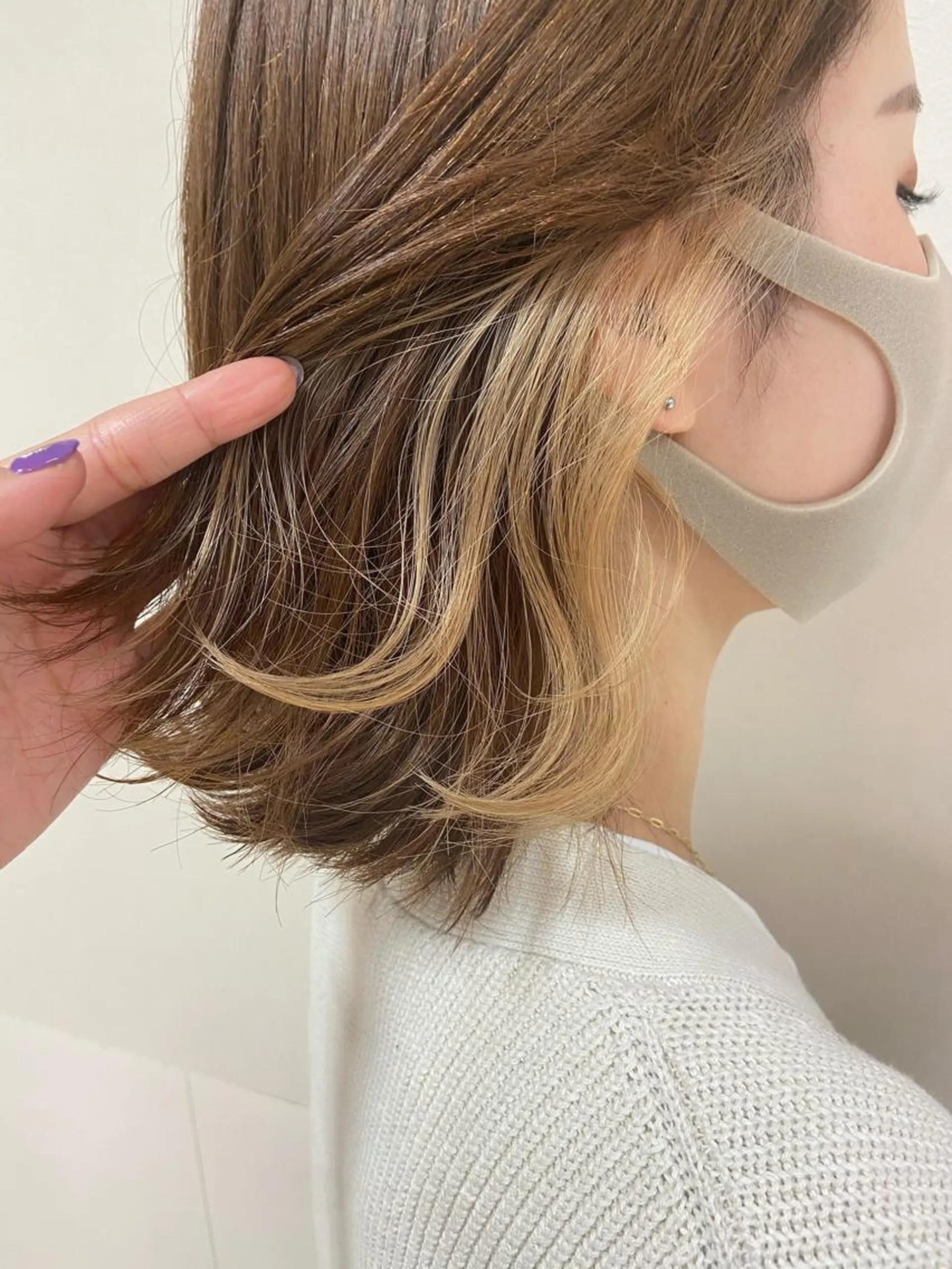 ミディアム カラー 【カラーリスト】 Likka.のヘアスタイル