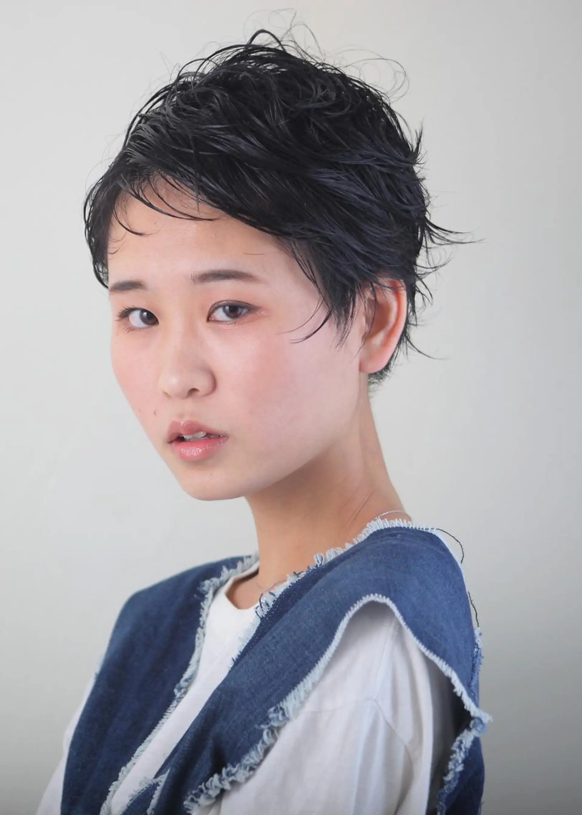 ショート カット ヘアカラー トリートメント 福岡天神⭐︎ lotyのヘアスタイル