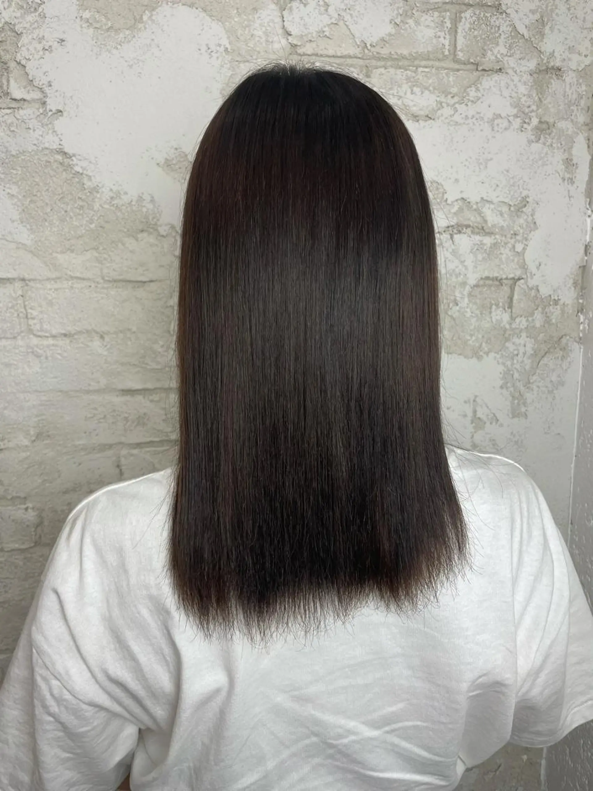 セミロング ブリーチカラーボブ sayo🧸🤎のヘアスタイル